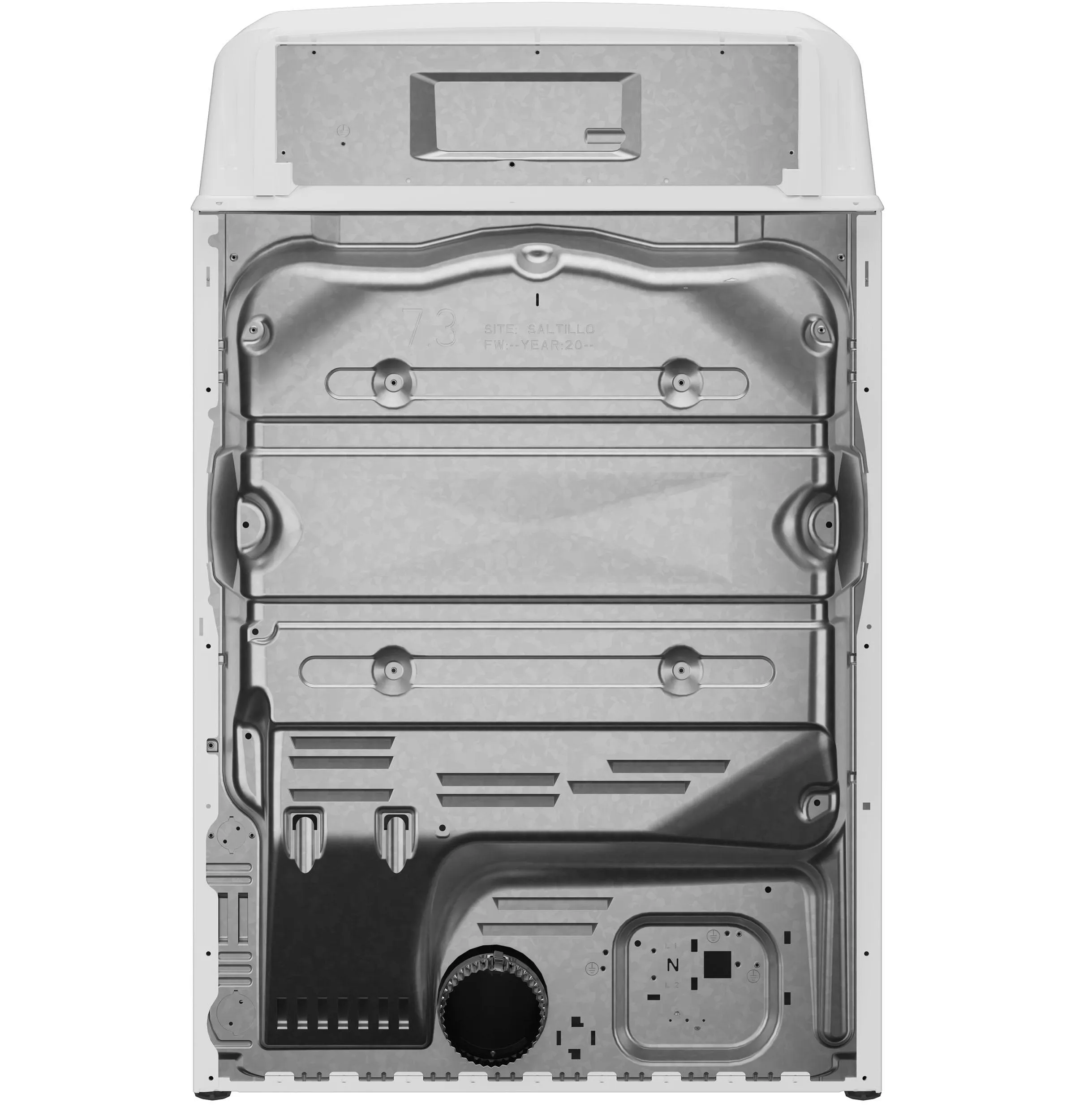 Ge Appliances GTD48GASWWB Ge 7.2 Cu. Ft. Capacity Gas Dryer With Up To 120 Ft. Venting And Extended Tumble