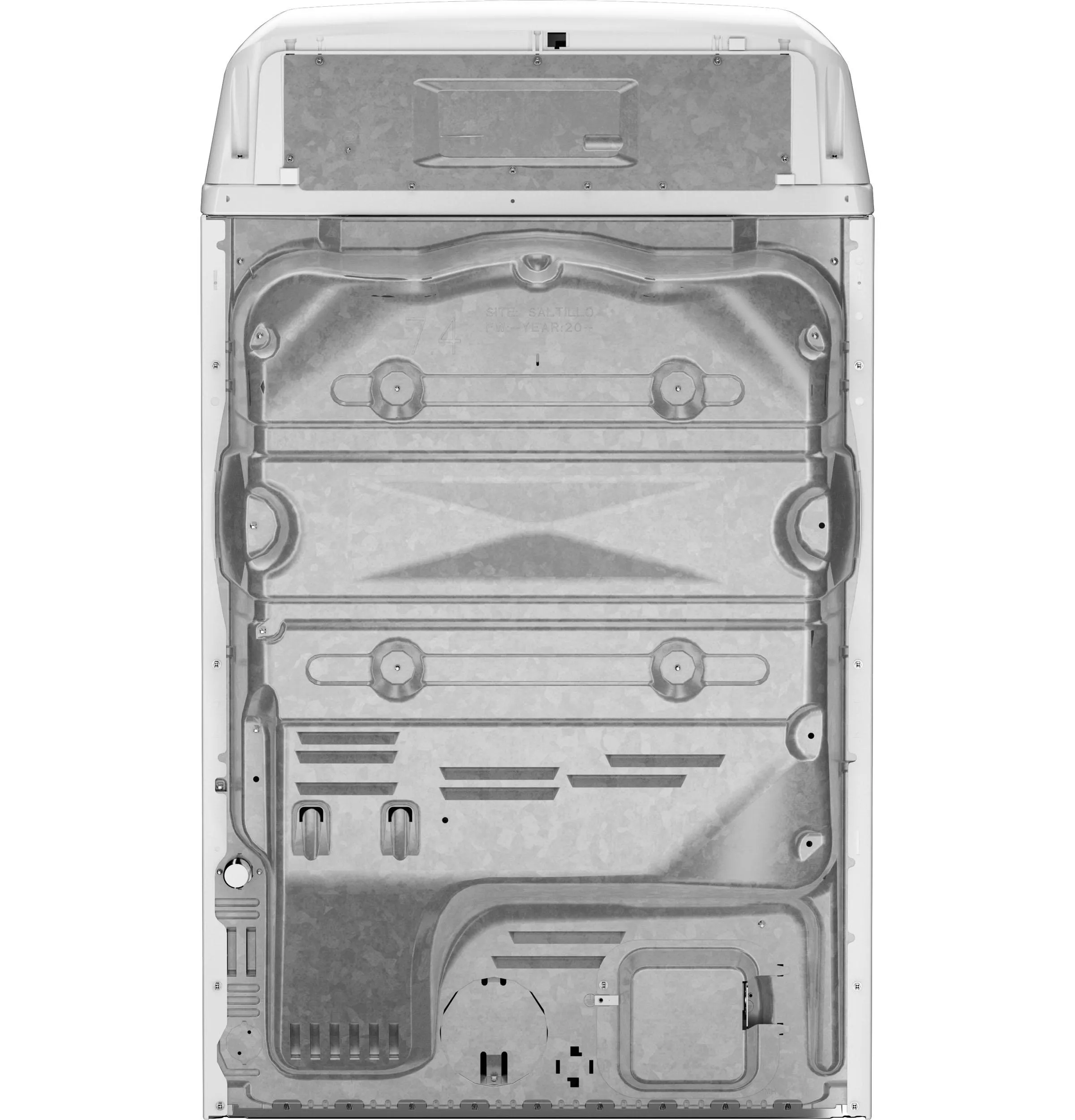 Ge Appliances GTD58GBSVWS Ge 7.4 Cu. Ft. Capacity With Sensor Dry Gas Dryer