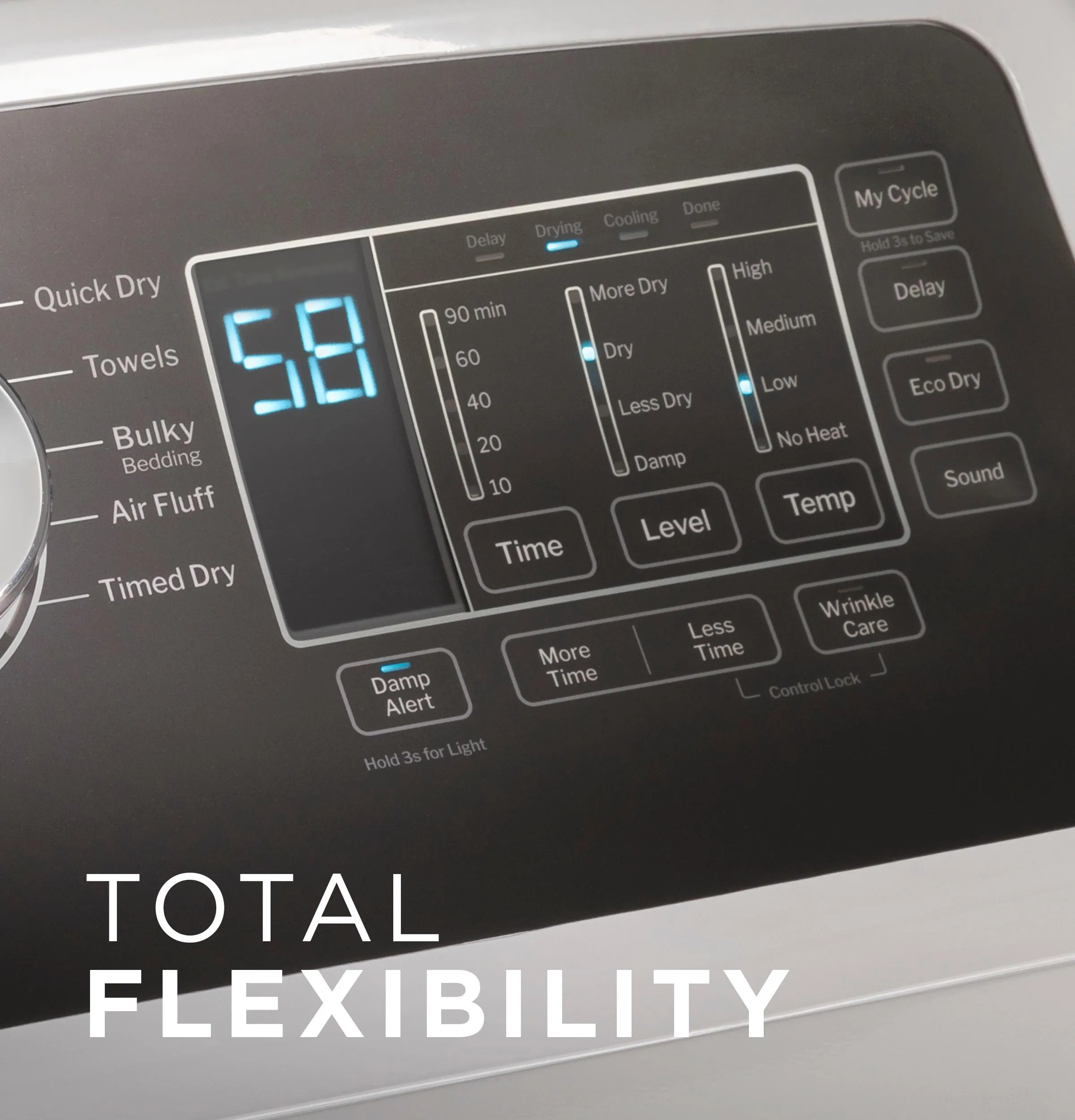 Ge Appliances GTD58GBSVWS Ge 7.4 Cu. Ft. Capacity With Sensor Dry Gas Dryer