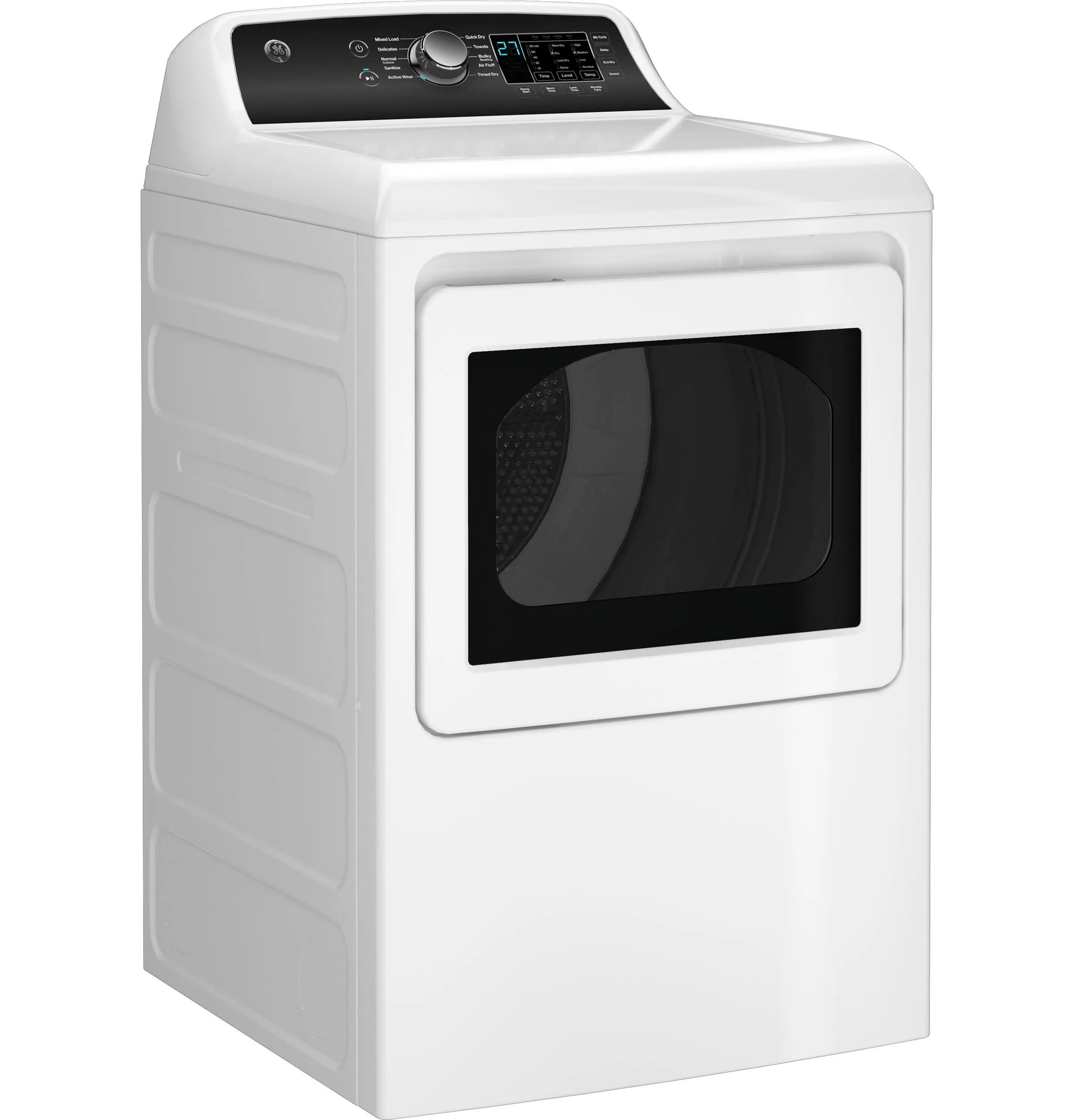 Ge Appliances GTD58GBSVWS Ge 7.4 Cu. Ft. Capacity With Sensor Dry Gas Dryer