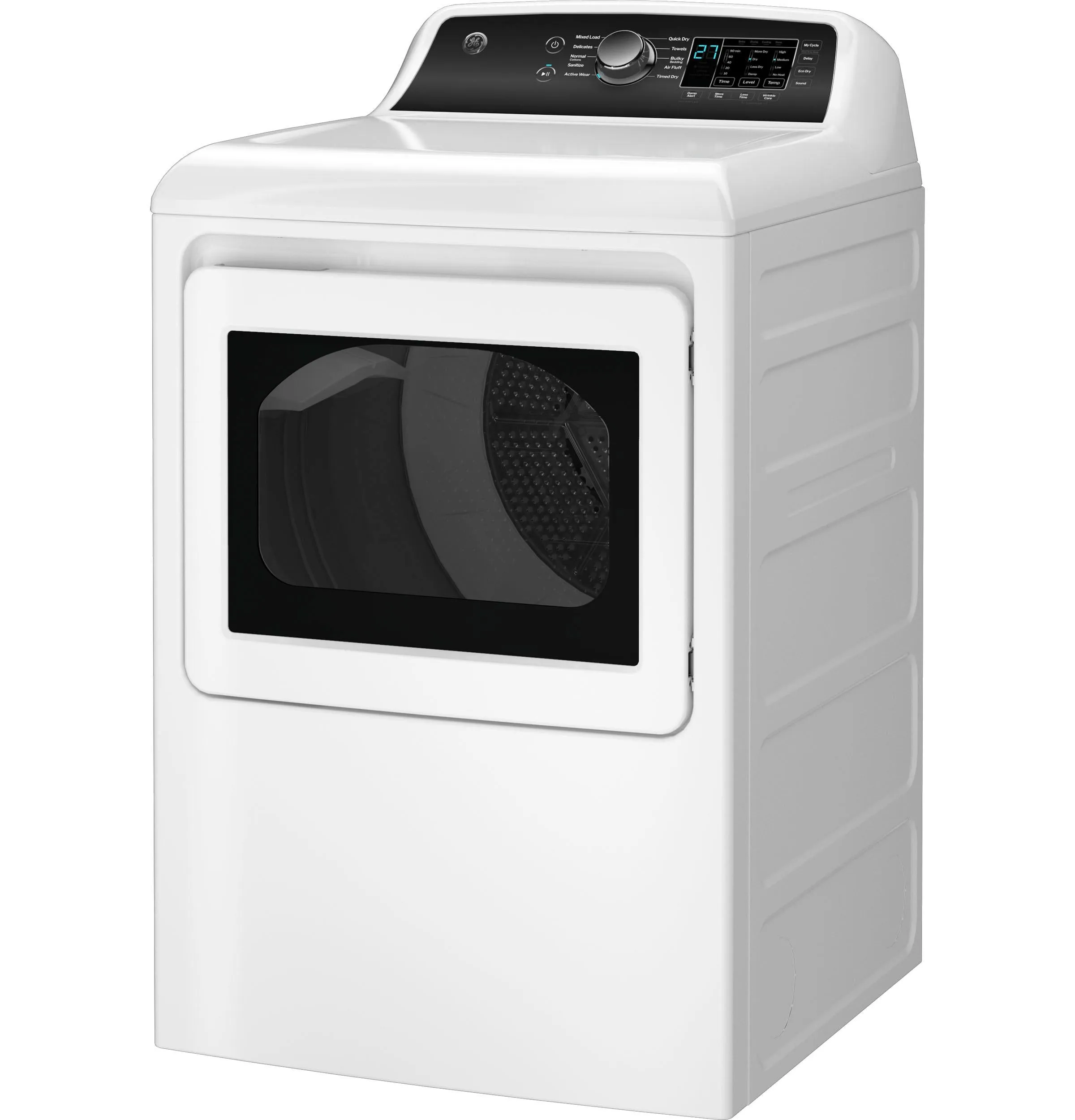Ge Appliances GTD58GBSVWS Ge 7.4 Cu. Ft. Capacity With Sensor Dry Gas Dryer