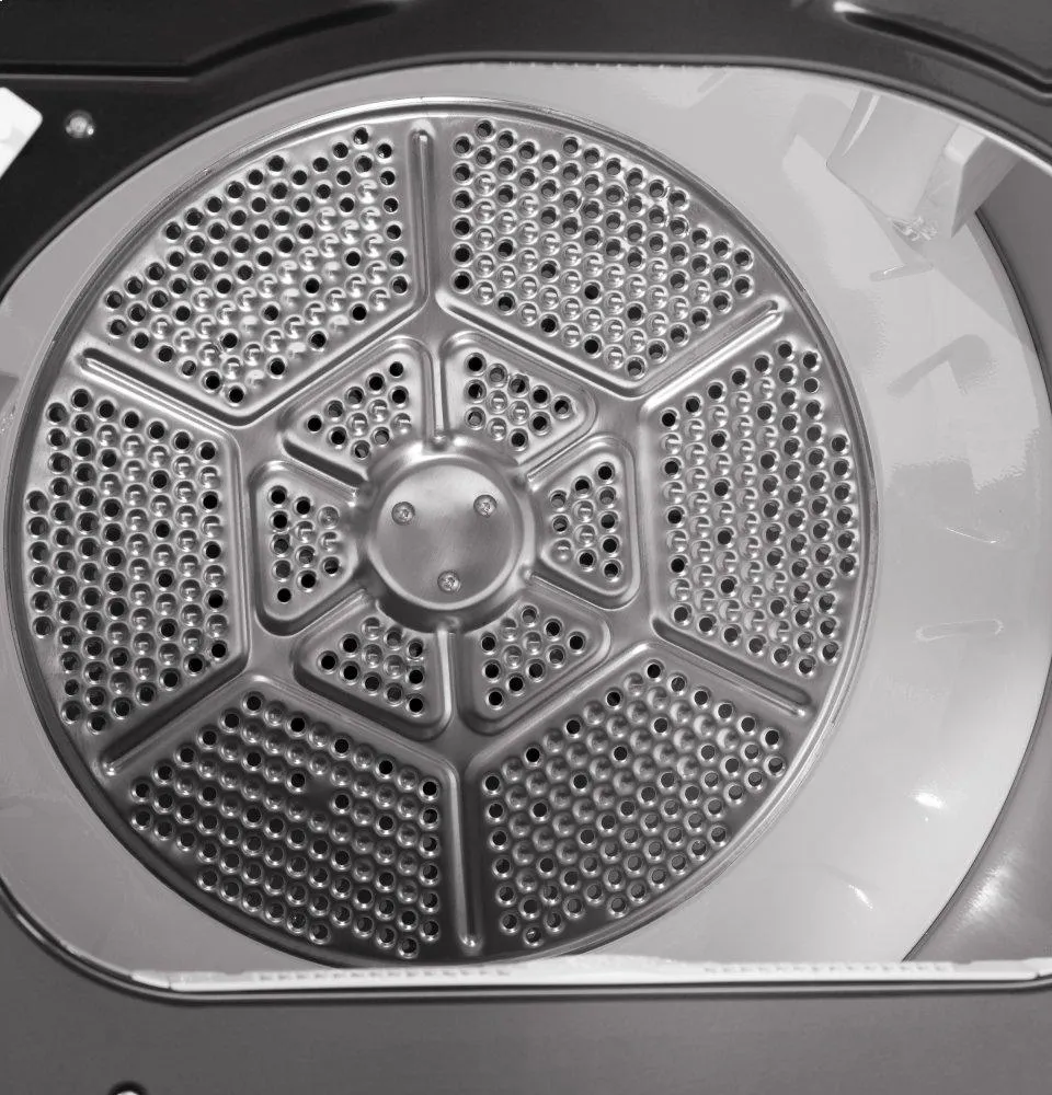Ge Appliances GTD84GCPNDG Ge 7.4 Cu. Ft. Capacity Smart Aluminized Alloy Drum Gas Dryer With Sanitize Cycle And Sensor Dry