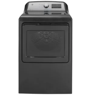 Ge Appliances GTD84GCPNDG Ge 7.4 Cu. Ft. Capacity Smart Aluminized Alloy Drum Gas Dryer With Sanitize Cycle And Sensor Dry