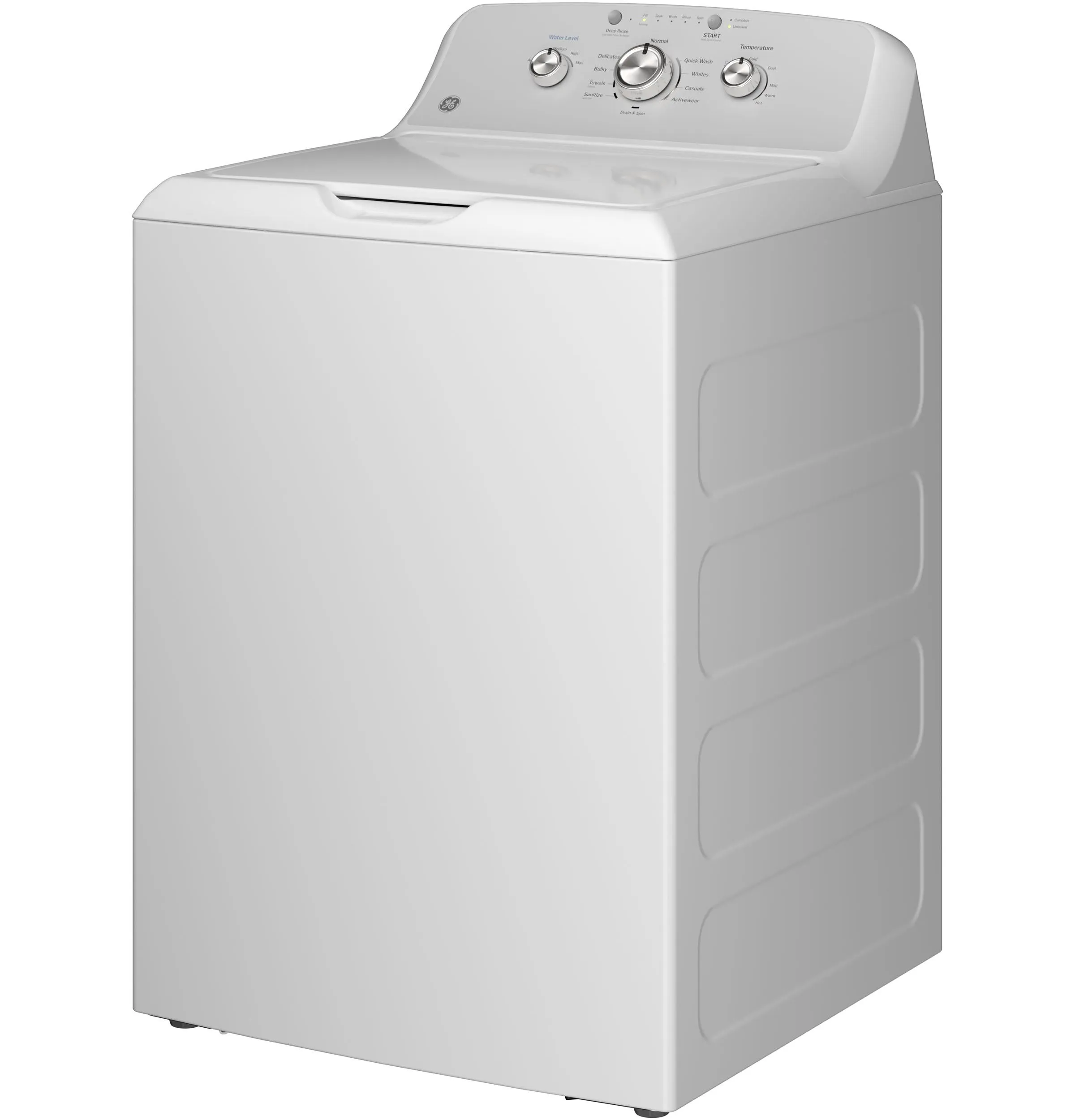 Ge Appliances GTW385ASWWS Ge 4.3 Cu. Ft. Capacity Washer With Stainless Steel&#X00A0;Basket,Cold&#X00A0;Plus And Water Level Control&#X200B;