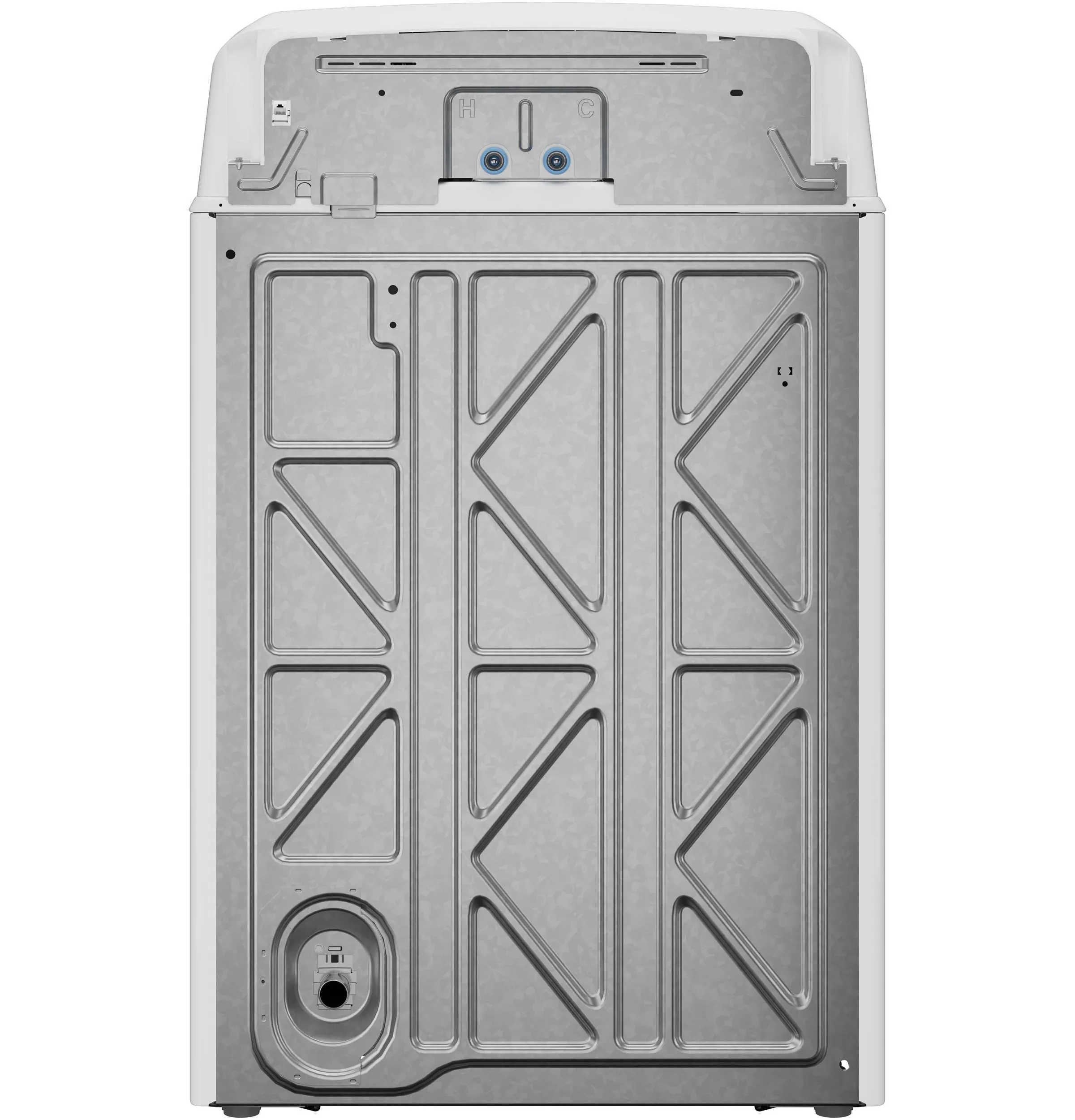 Ge Appliances GTW385ASWWS Ge 4.3 Cu. Ft. Capacity Washer With Stainless Steel&#X00A0;Basket,Cold&#X00A0;Plus And Water Level Control&#X200B;