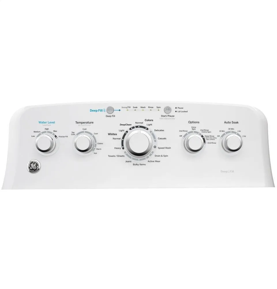 Ge Appliances GTW465ASNWW Ge 4.5 Cu. Ft. Capacity Washer With Stainless Steel Basket
