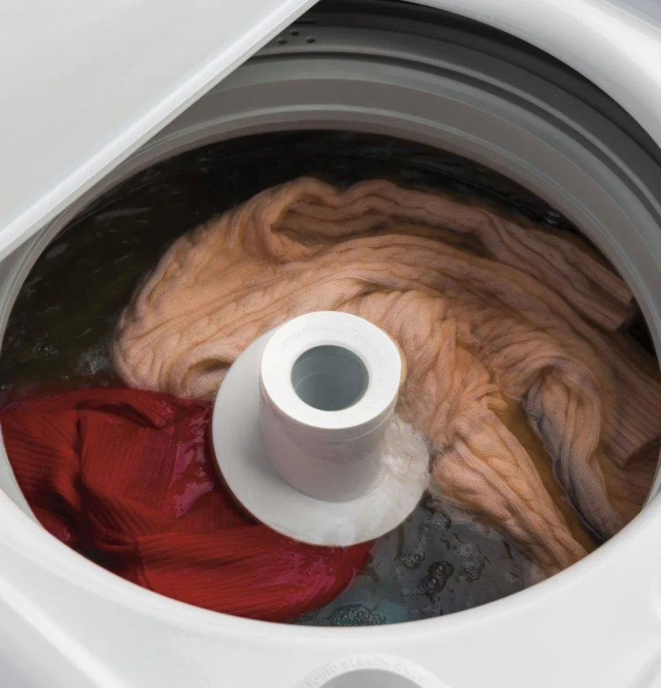 Ge Appliances GTW465ASNWW Ge 4.5 Cu. Ft. Capacity Washer With Stainless Steel Basket