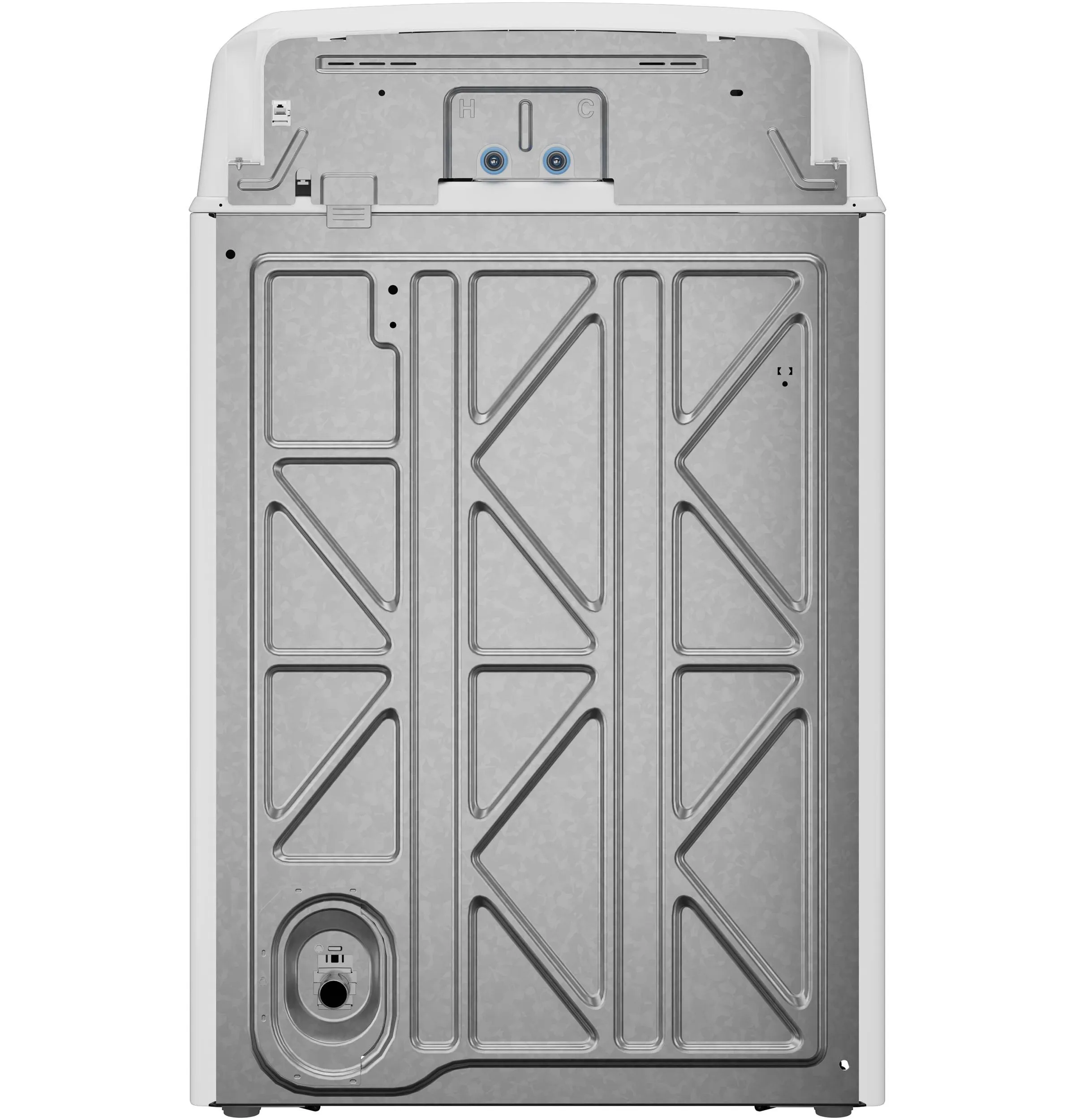 Ge Appliances GTW480ASWWB Ge 4.6 Cu. Ft. Capacity Washer With Stainless Steel&#X00A0;Basket,Cold&#X00A0;Plus And Wash Boost&#X200B;
