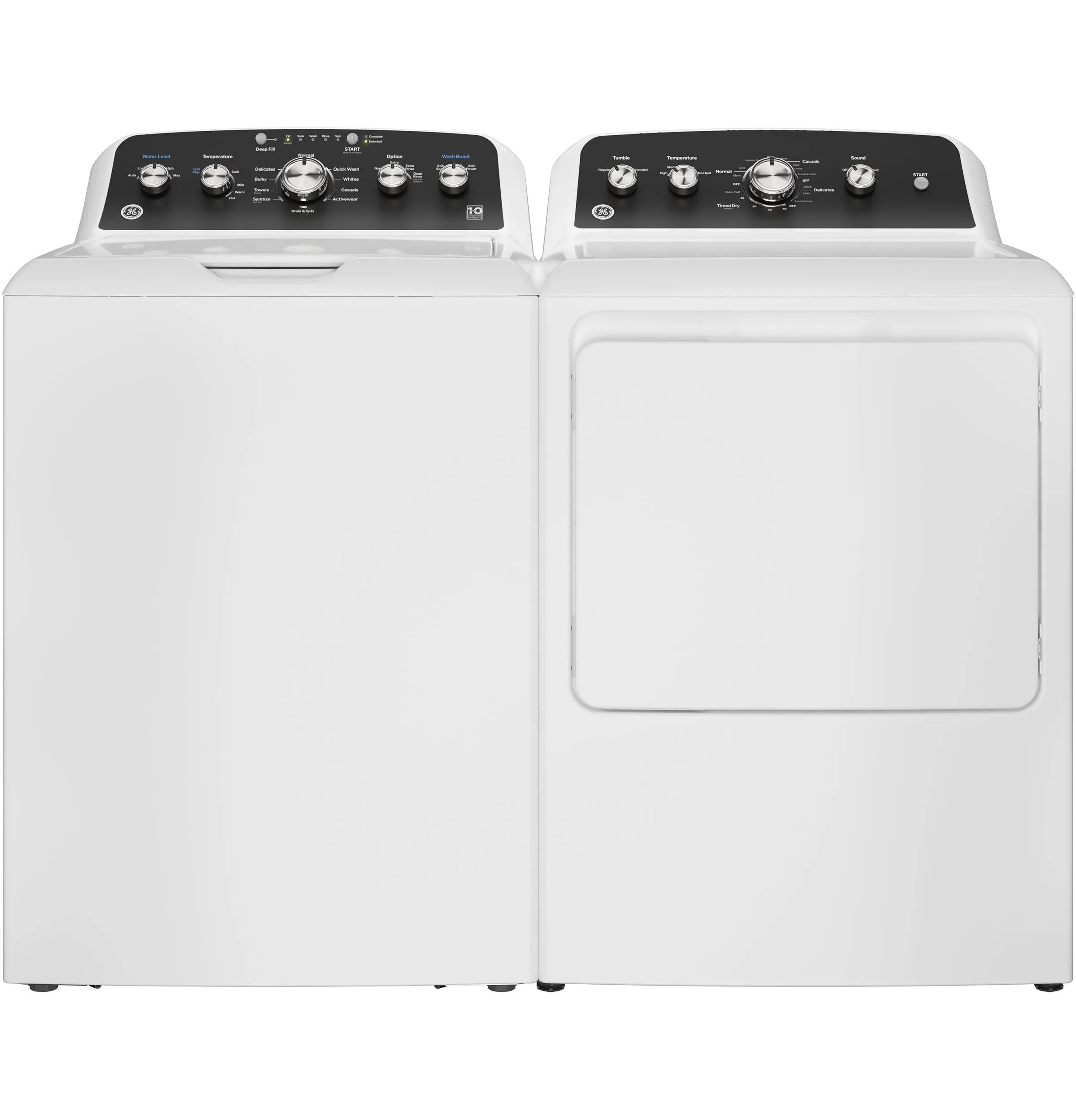 Ge Appliances GTW480ASWWB Ge 4.6 Cu. Ft. Capacity Washer With Stainless Steel&#X00A0;Basket,Cold&#X00A0;Plus And Wash Boost&#X200B;