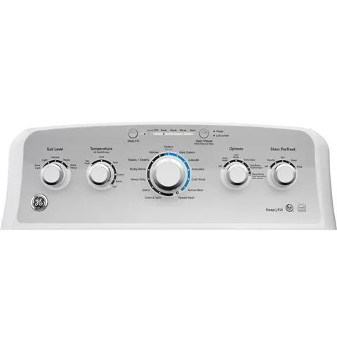 Ge Appliances GTW490ACJWS Ge Energy Star 4.4 Cu. Ft. Stainless Steel Capacity Washer