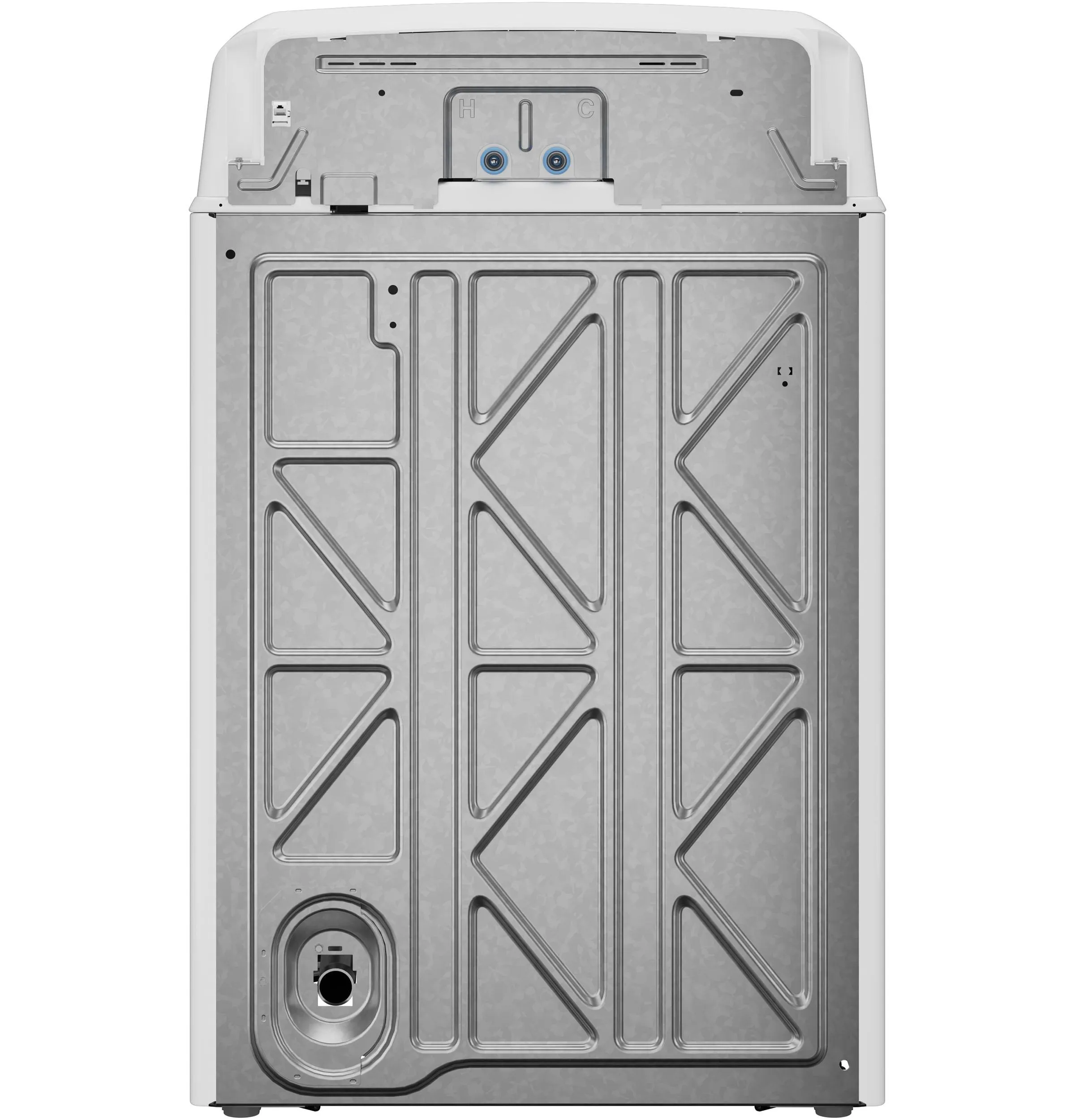 Ge Appliances GTW525ACWWB Ge 4.3 Cu. Ft. Capacity Washer With Stainless Steel Basket,5-Yr Limited Warranty&#X200B;