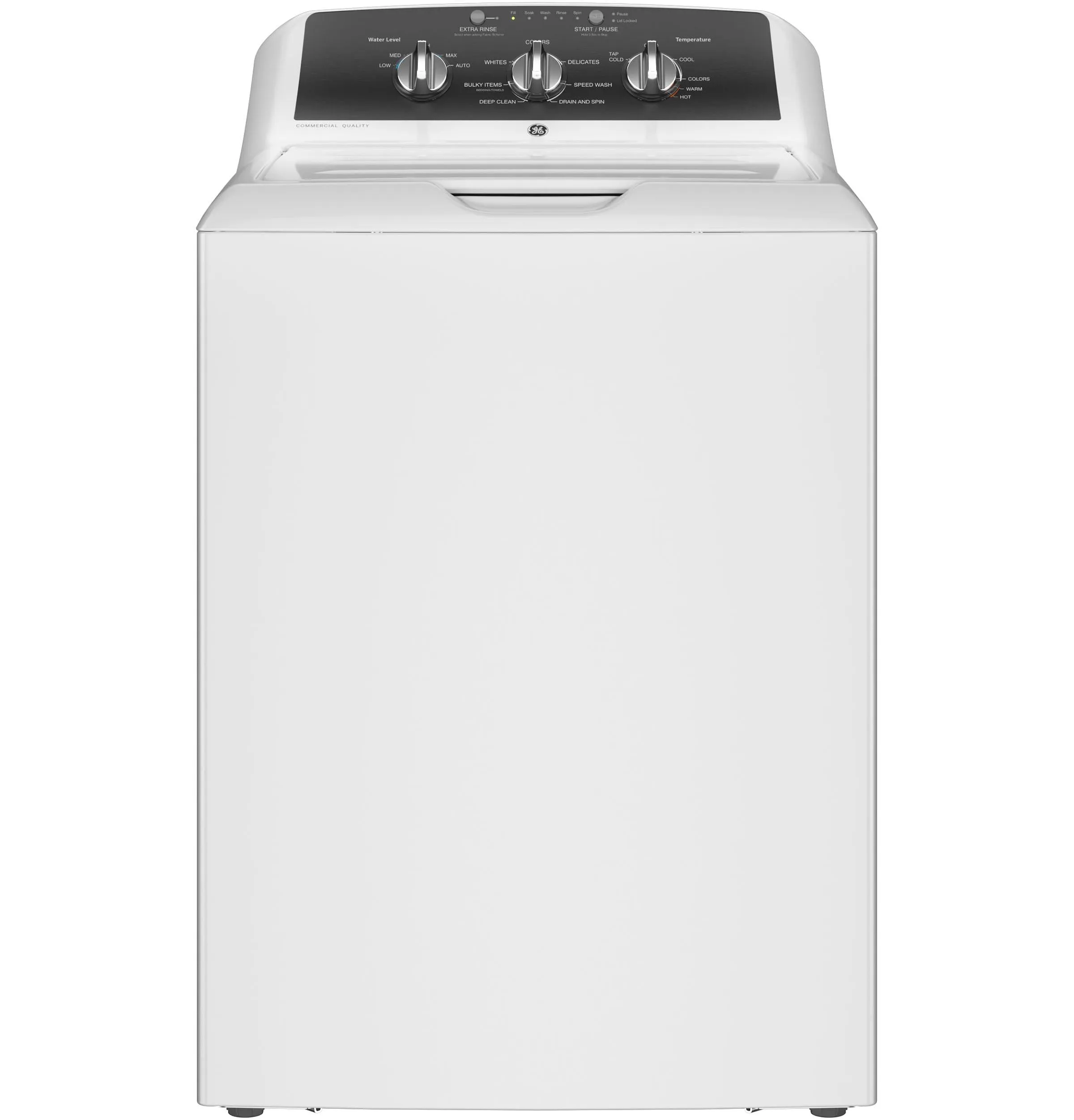 Ge Appliances GTW525ACWWB Ge 4.3 Cu. Ft. Capacity Washer With Stainless Steel Basket,5-Yr Limited Warranty&#X200B;