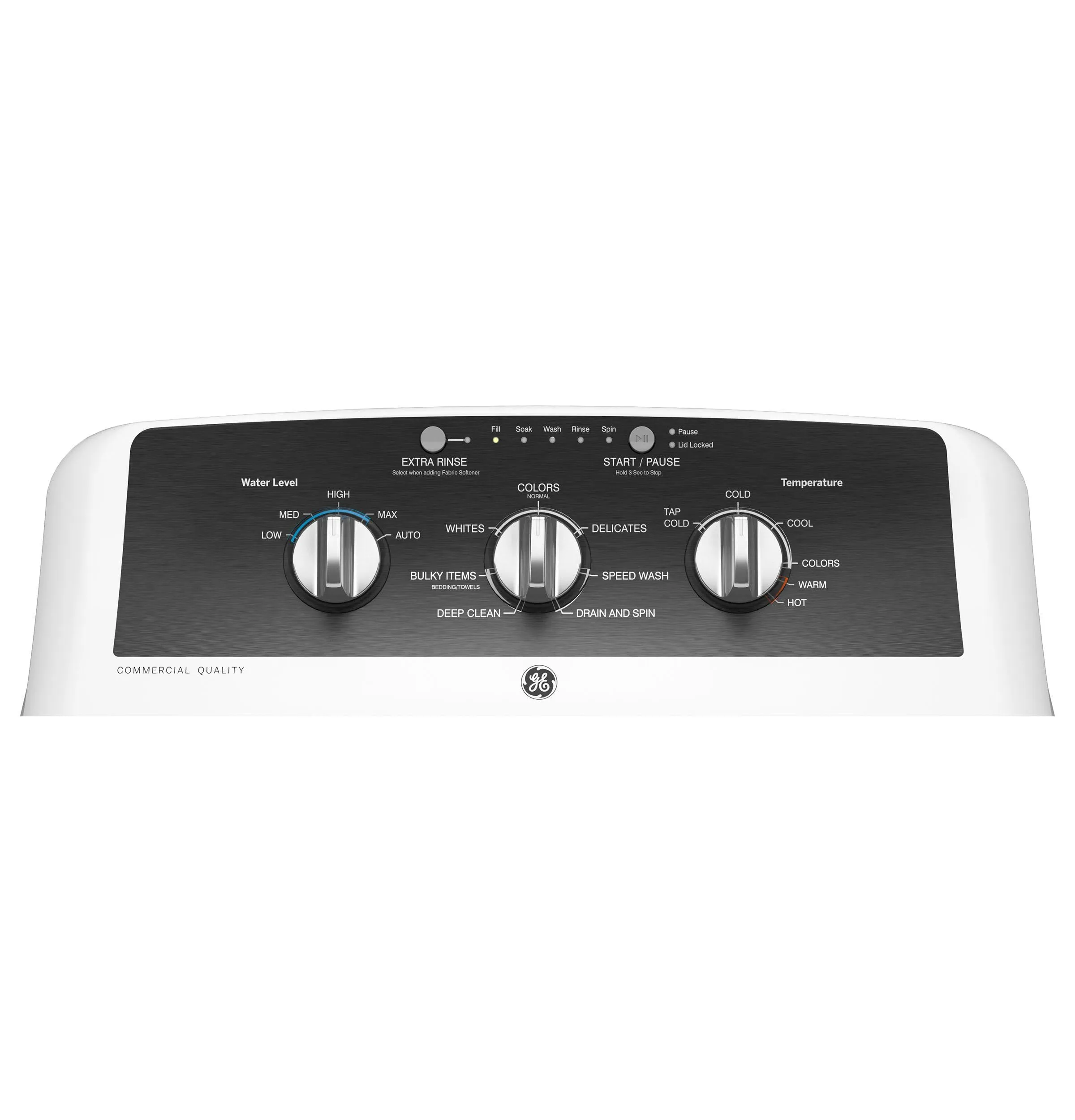Ge Appliances GTW525ACWWB Ge 4.3 Cu. Ft. Capacity Washer With Stainless Steel Basket,5-Yr Limited Warranty&#X200B;