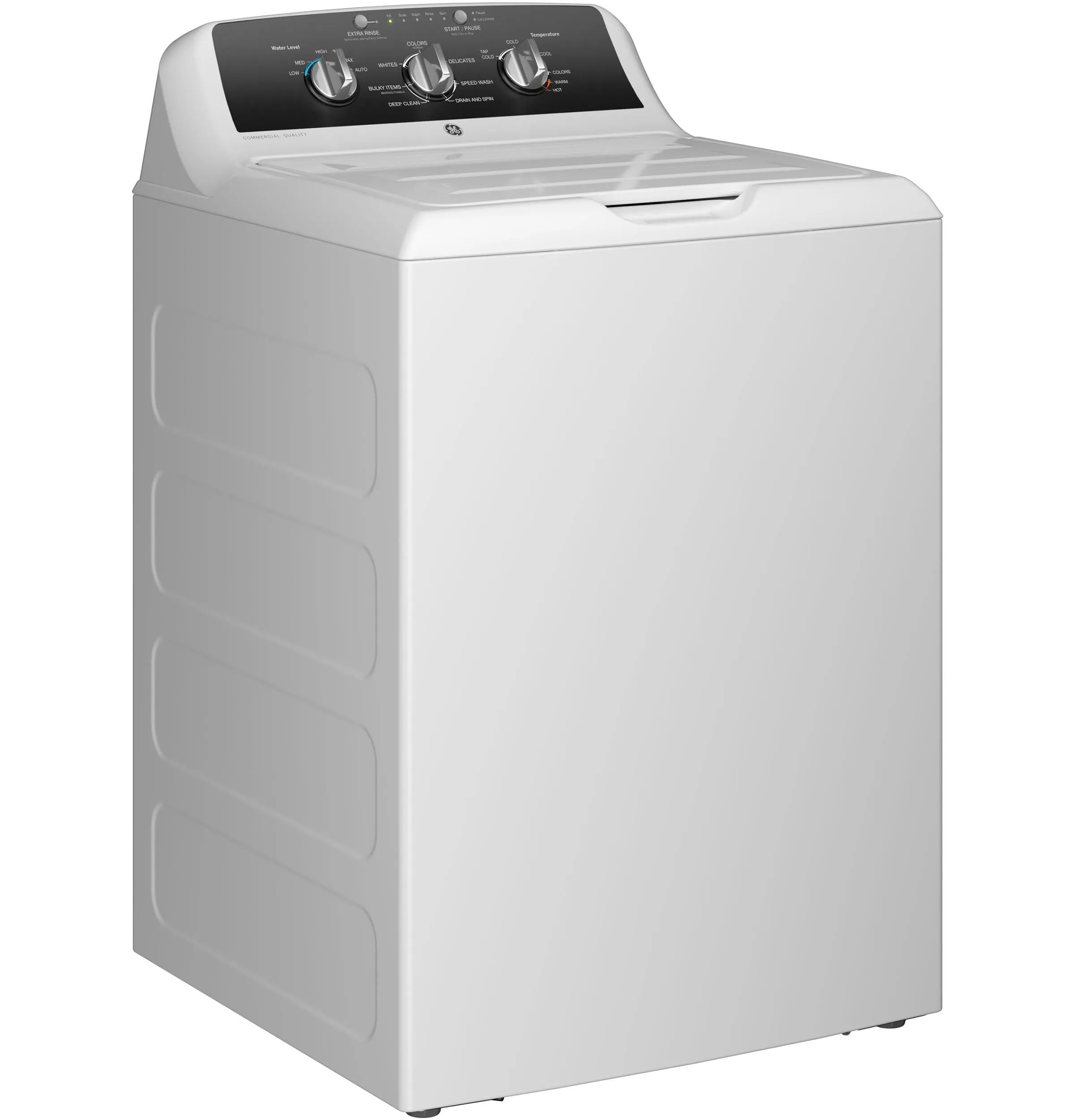 Ge Appliances GTW525ACWWB Ge 4.3 Cu. Ft. Capacity Washer With Stainless Steel Basket,5-Yr Limited Warranty&#X200B;