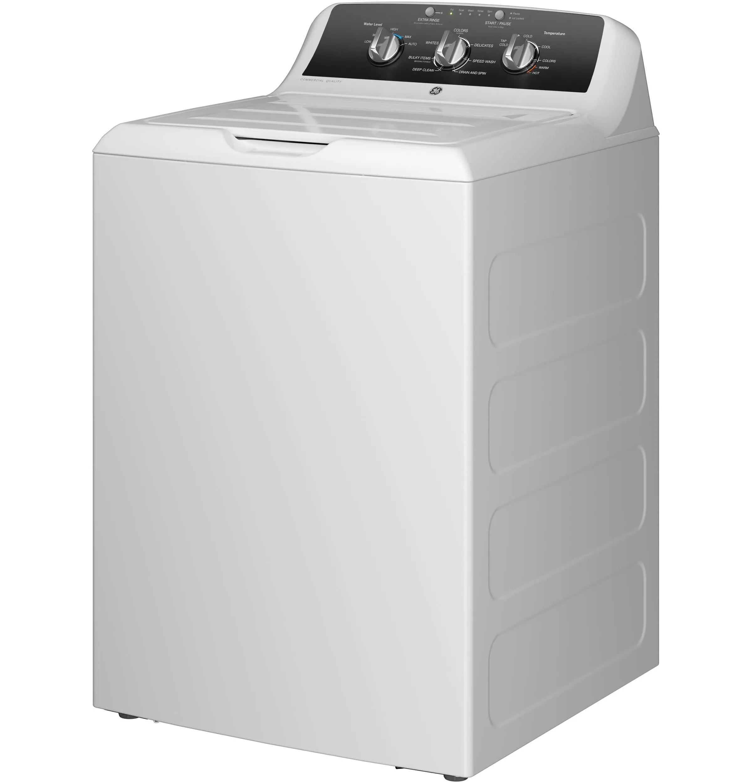 Ge Appliances GTW525ACWWB Ge 4.3 Cu. Ft. Capacity Washer With Stainless Steel Basket,5-Yr Limited Warranty&#X200B;