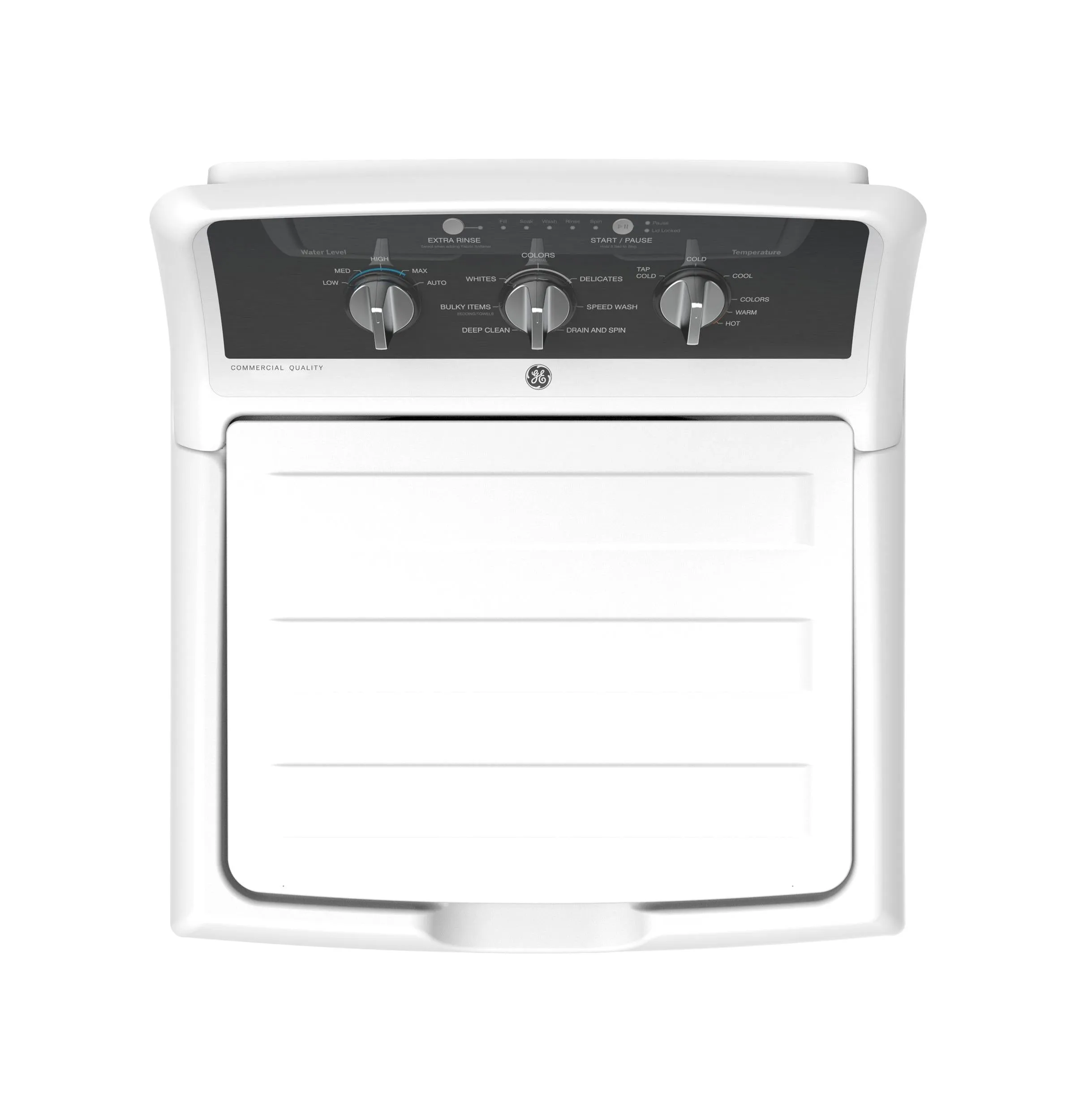 Ge Appliances GTW525ACWWB Ge 4.3 Cu. Ft. Capacity Washer With Stainless Steel Basket,5-Yr Limited Warranty&#X200B;