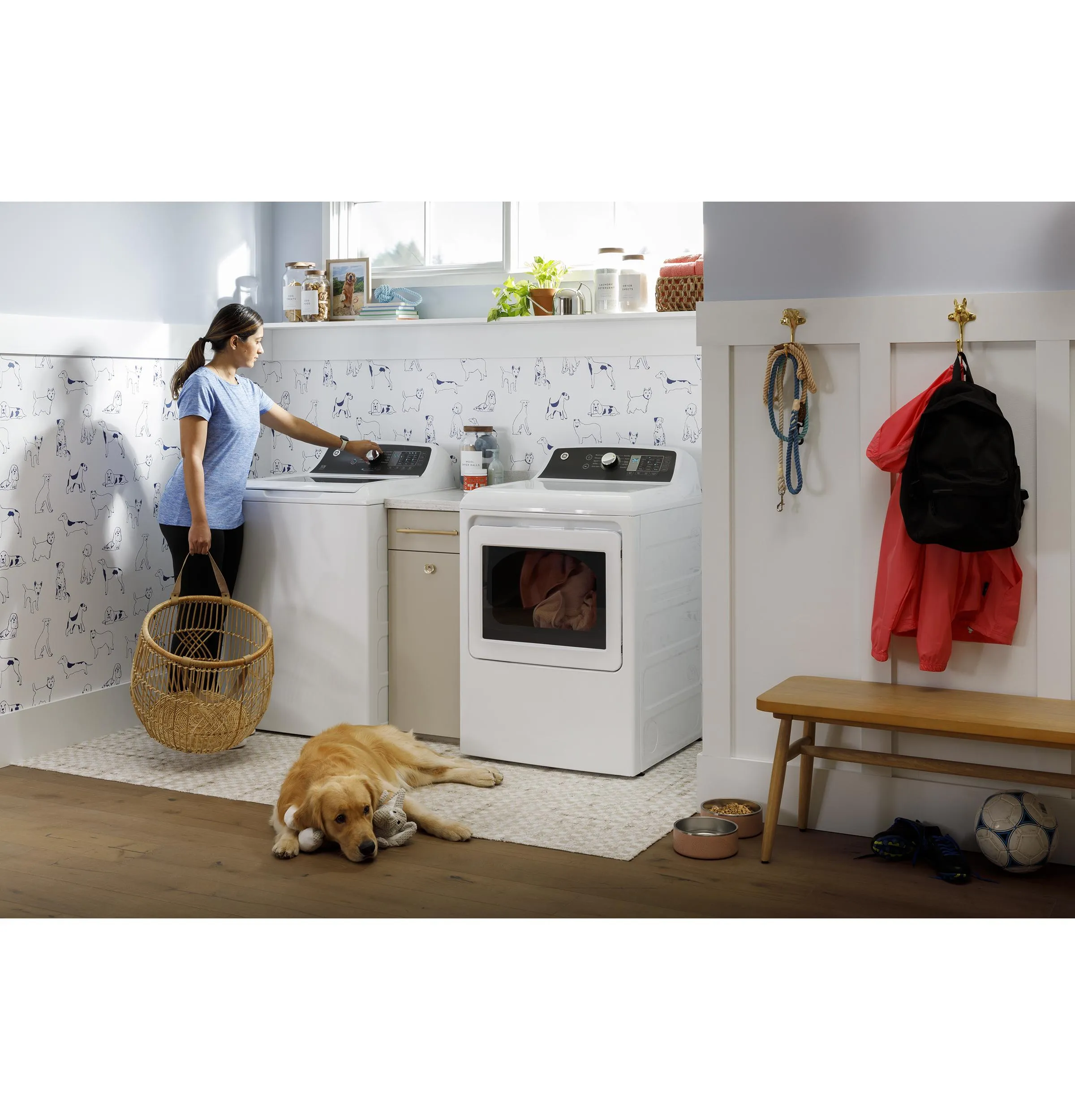 Ge Appliances GTW585BSVWS Ge 4.5 Cu. Ft. Capacity Washer With Water Level Control