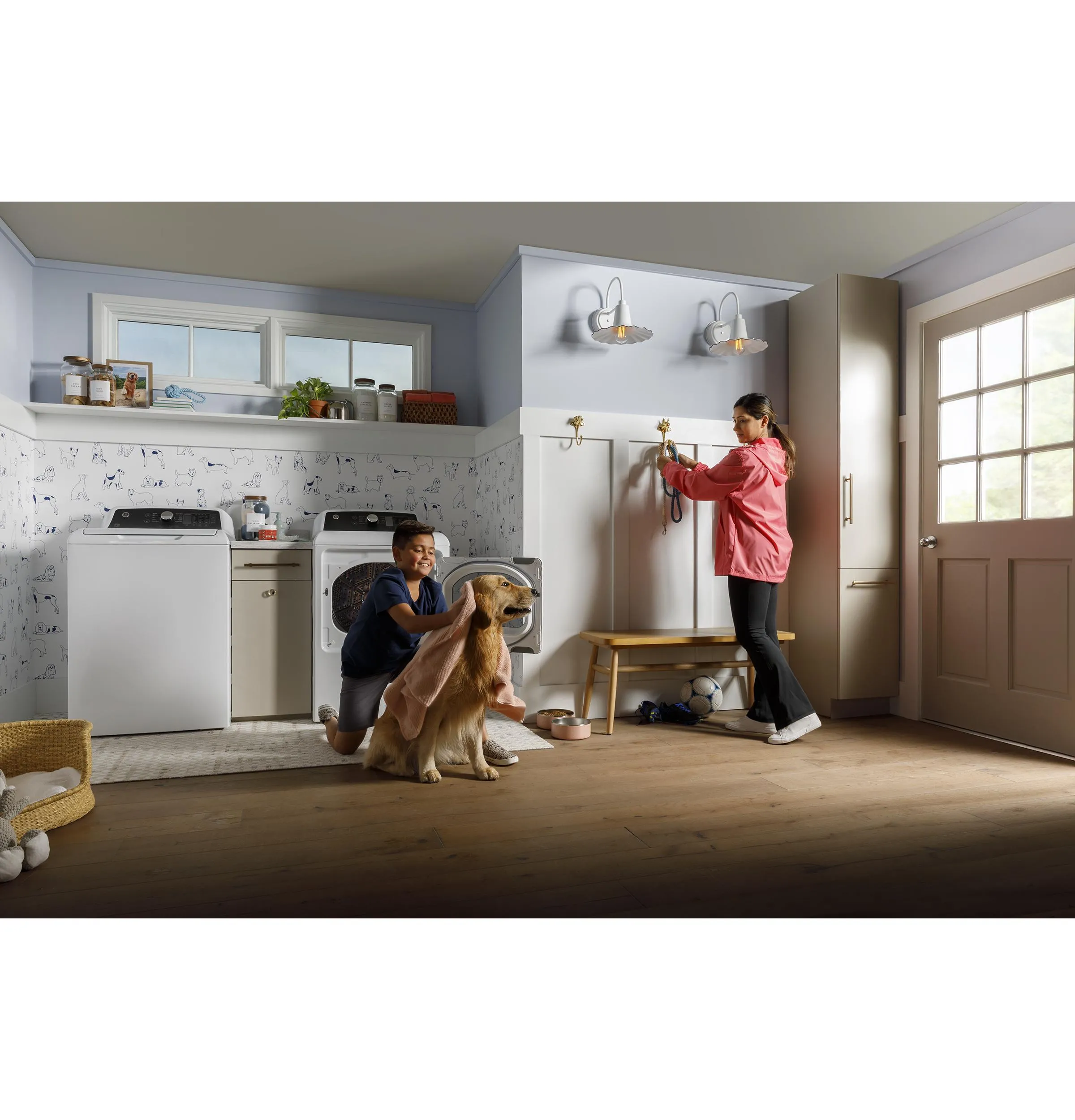 Ge Appliances GTW585BSVWS Ge 4.5 Cu. Ft. Capacity Washer With Water Level Control
