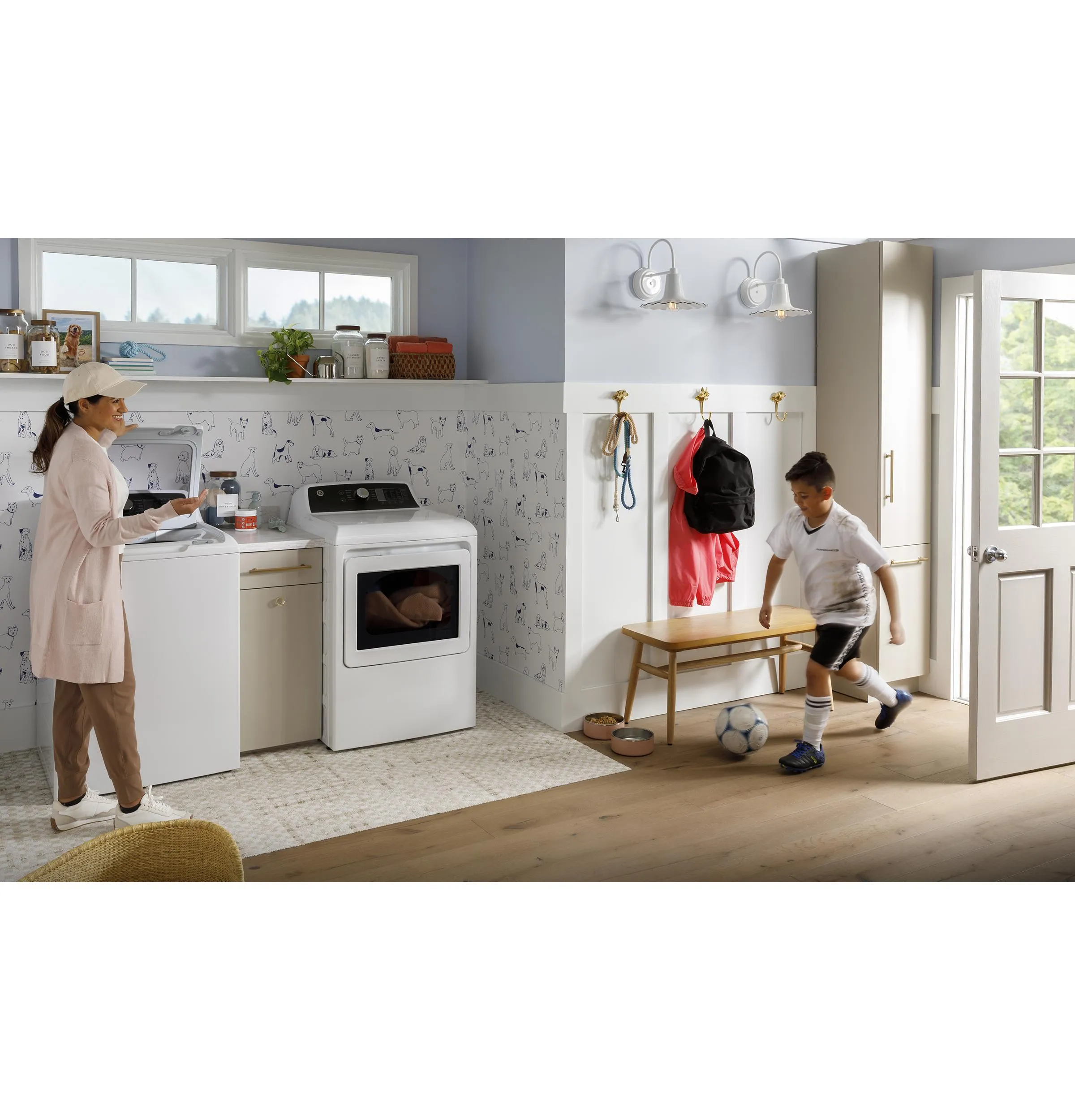 Ge Appliances GTW585BSVWS Ge 4.5 Cu. Ft. Capacity Washer With Water Level Control