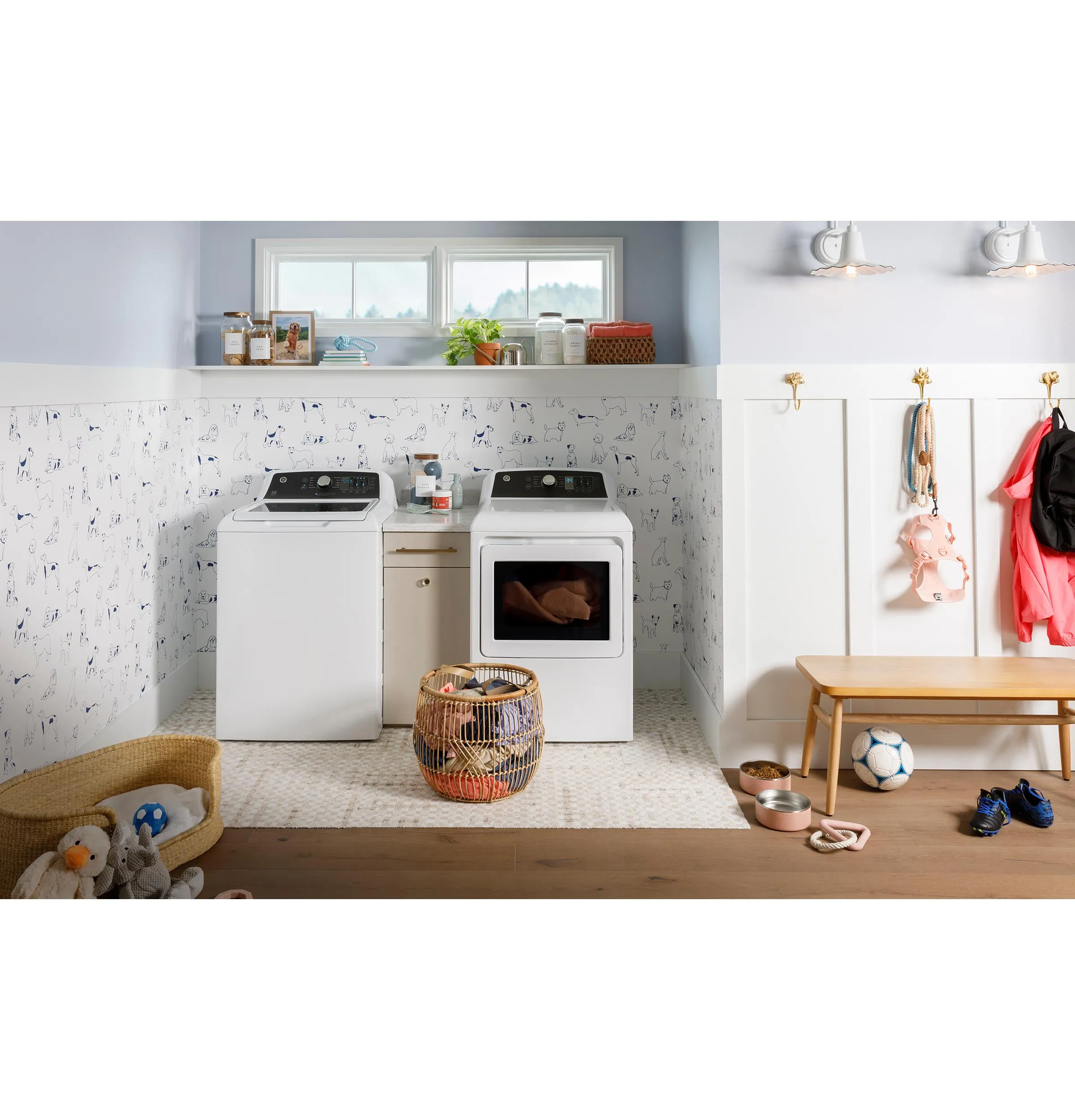 Ge Appliances GTW585BSVWS Ge 4.5 Cu. Ft. Capacity Washer With Water Level Control