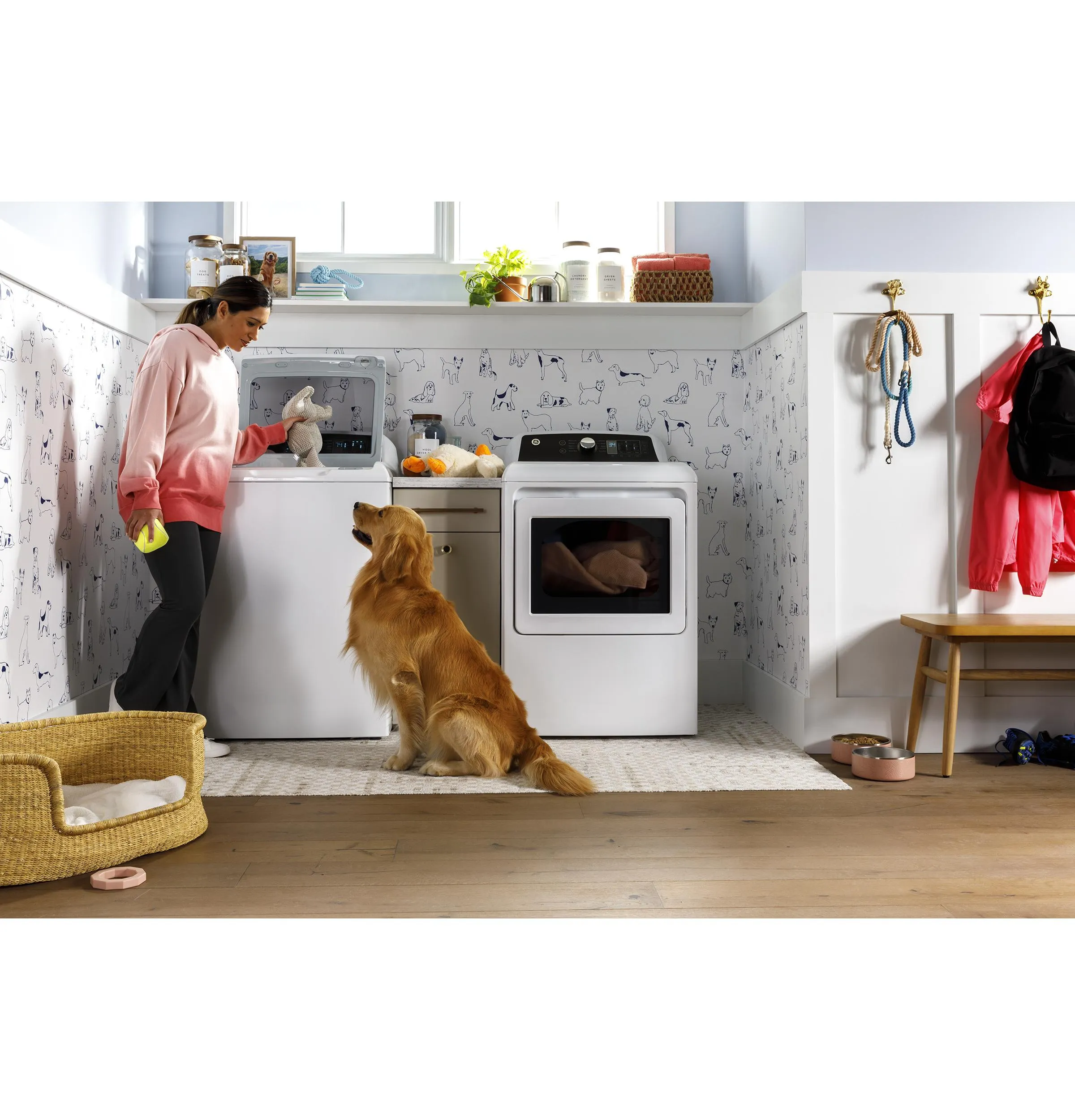 Ge Appliances GTW585BSVWS Ge 4.5 Cu. Ft. Capacity Washer With Water Level Control