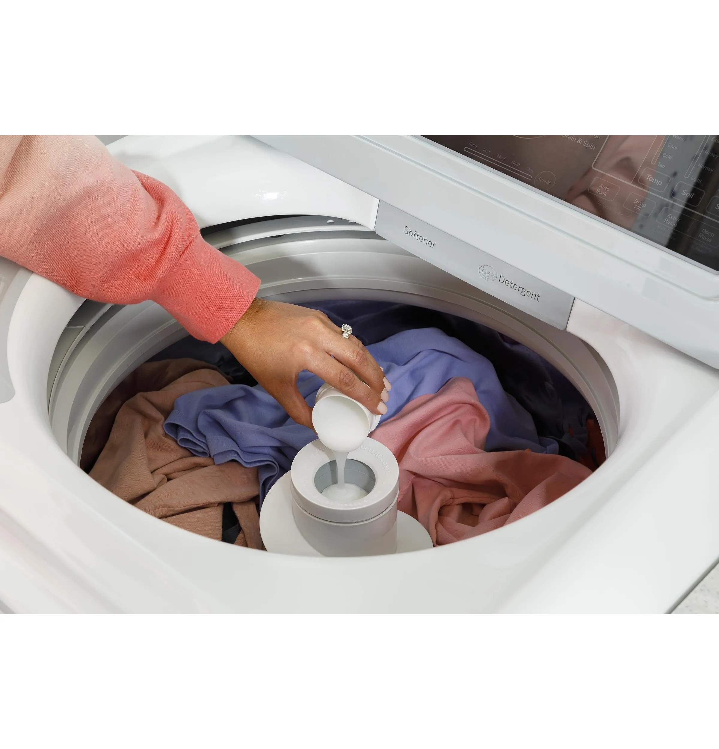 Ge Appliances GTW585BSVWS Ge 4.5 Cu. Ft. Capacity Washer With Water Level Control