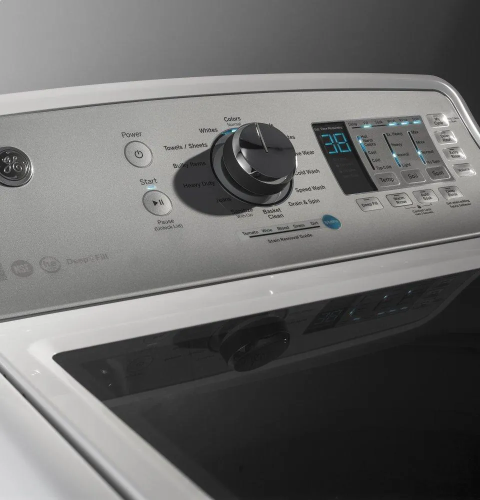 Ge Appliances GTW680BSJWS Ge 4.6 Cu. Ft. Capacity Washer With Stainless Steel Basket