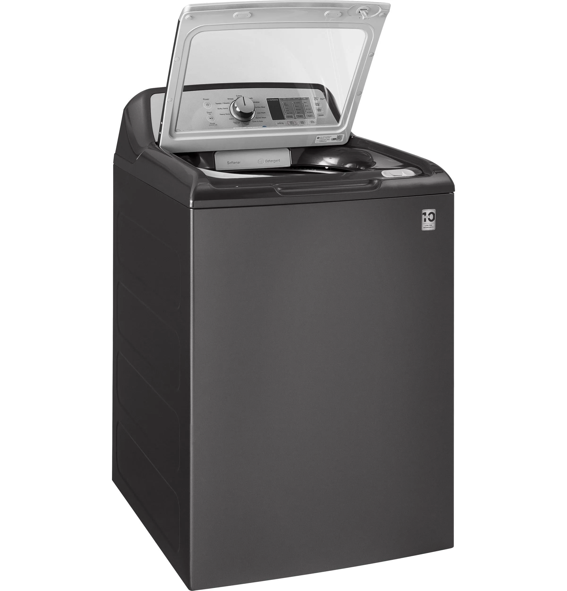 Ge Appliances GTW685BPLDG Ge 4.5 Cu. Ft. Capacity Washer With Stainless Steel Basket