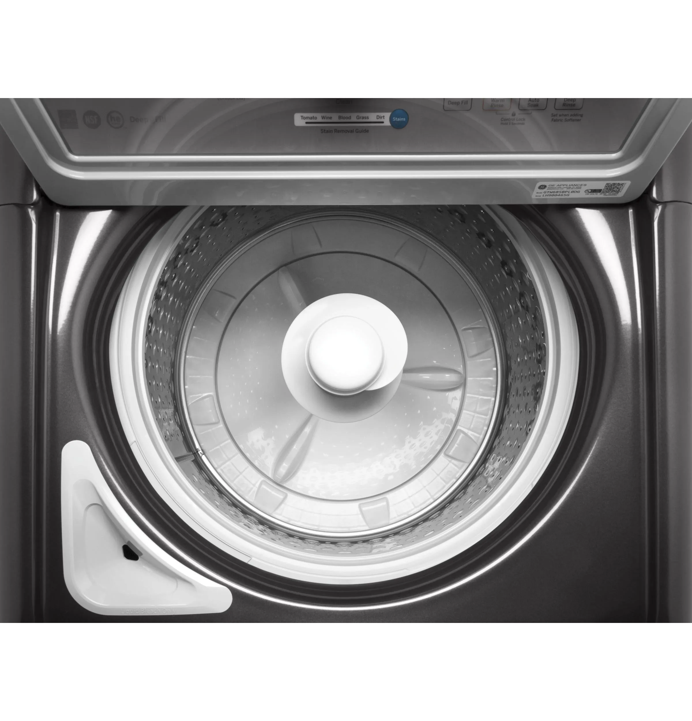 Ge Appliances GTW685BPLDG Ge 4.5 Cu. Ft. Capacity Washer With Stainless Steel Basket