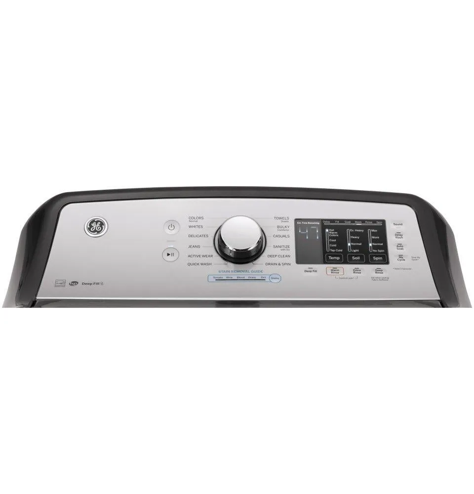 Ge Appliances GTW720BPNDG Ge? 4.8 Cu. Ft. Capacity Washer With Sanitize W/Oxi And Flexdispense&#8482;