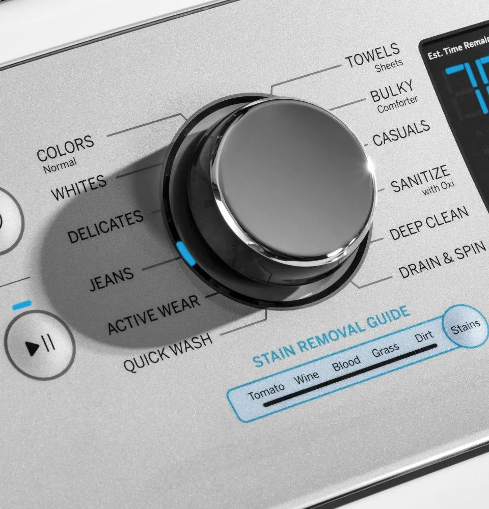 Ge Appliances GTW725BSNWS Ge? 4.6 Cu. Ft. Capacity Washer With Sanitize W/Oxi And Flexdispense&#8482;