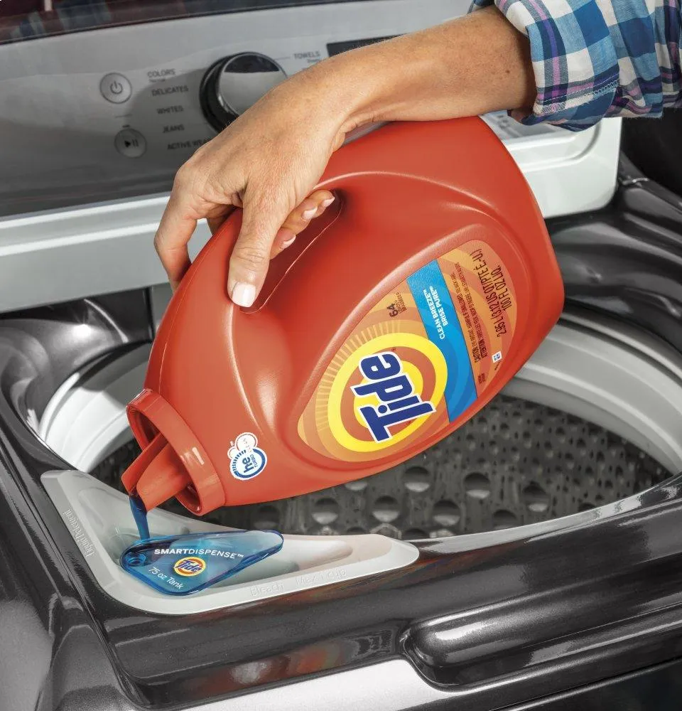 Ge Appliances GTW845CPNDG Ge 5.0 Cu. Ft. Capacity Smart Washer With Sanitize W/Oxi And Smartdispense