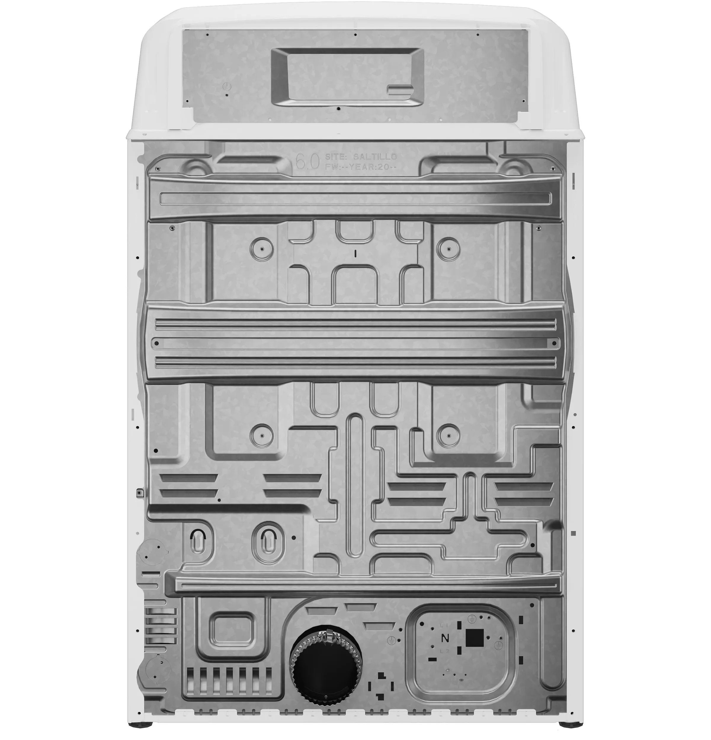 Ge Appliances GTX38GASWWS Ge 6.2 Cu. Ft. Capacity Gas&#X00A0;Dryer With Up To 120 Ft. Venting And Shallow Depth&#X200B;