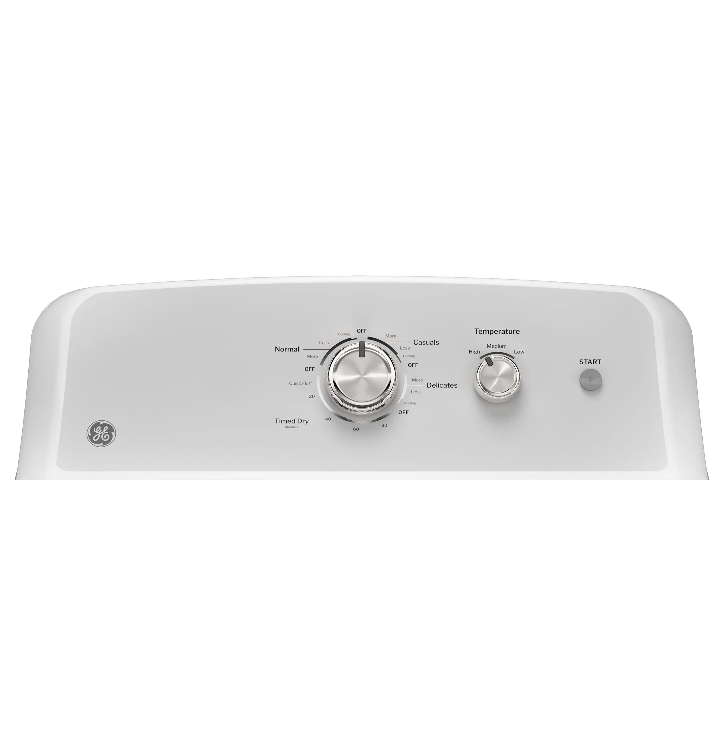 Ge Appliances GTX38GASWWS Ge 6.2 Cu. Ft. Capacity Gas&#X00A0;Dryer With Up To 120 Ft. Venting And Shallow Depth&#X200B;
