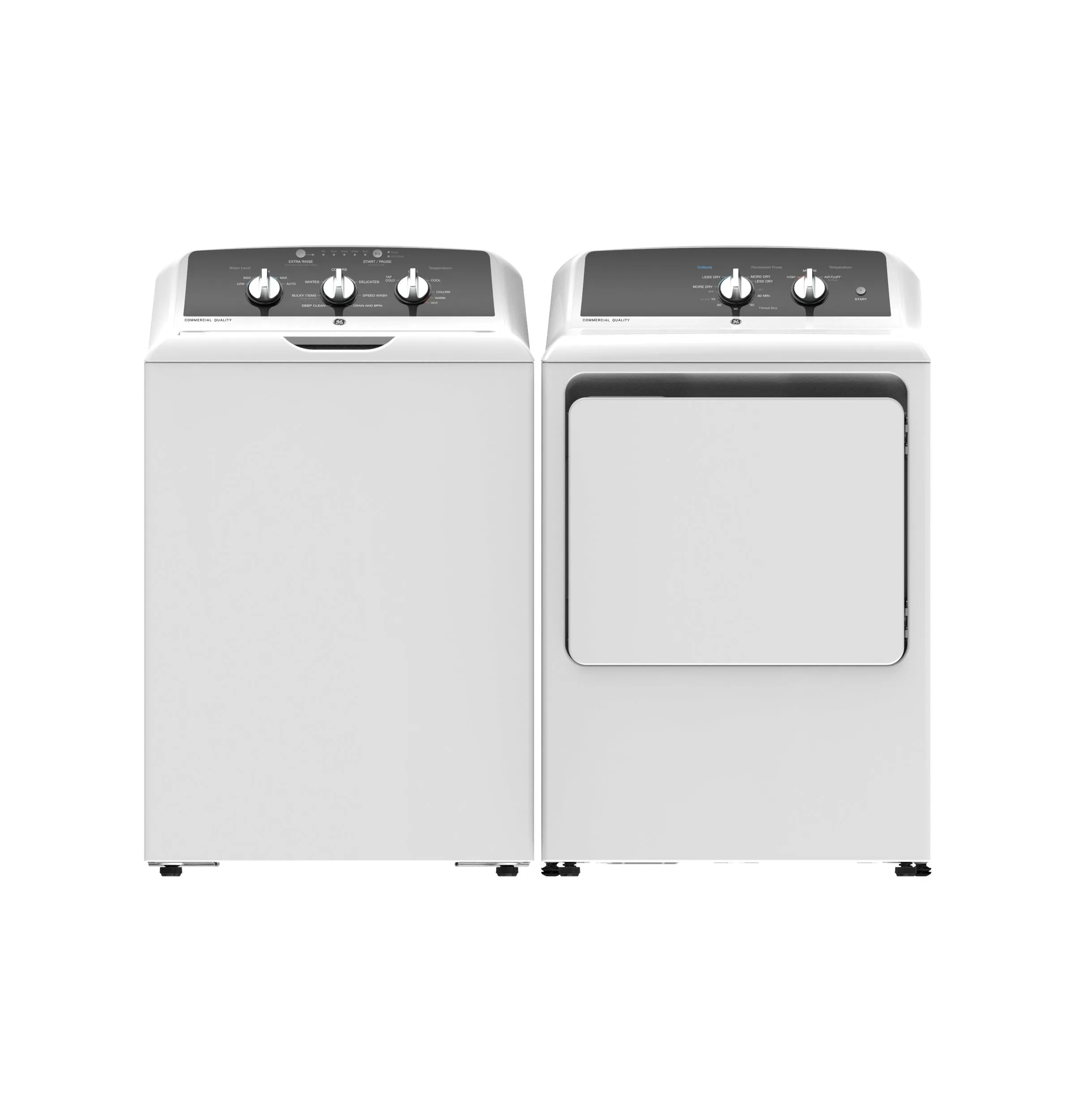 Ge Appliances GTX52GASPWB Ge 6.2 Cu. Ft. Capacity Aluminized Alloy Drum Gas Dryer