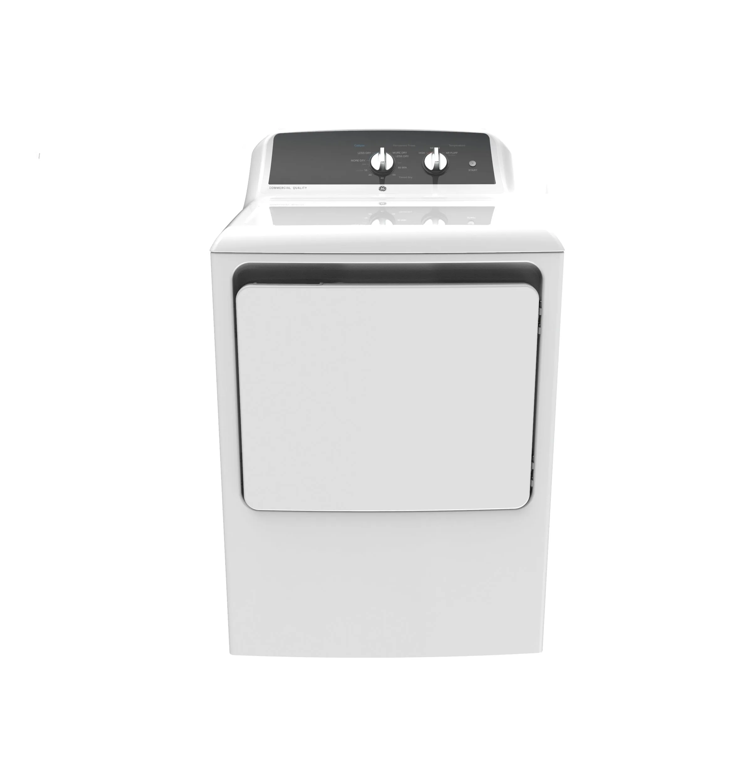 Ge Appliances GTX52GASPWB Ge 6.2 Cu. Ft. Capacity Aluminized Alloy Drum Gas Dryer