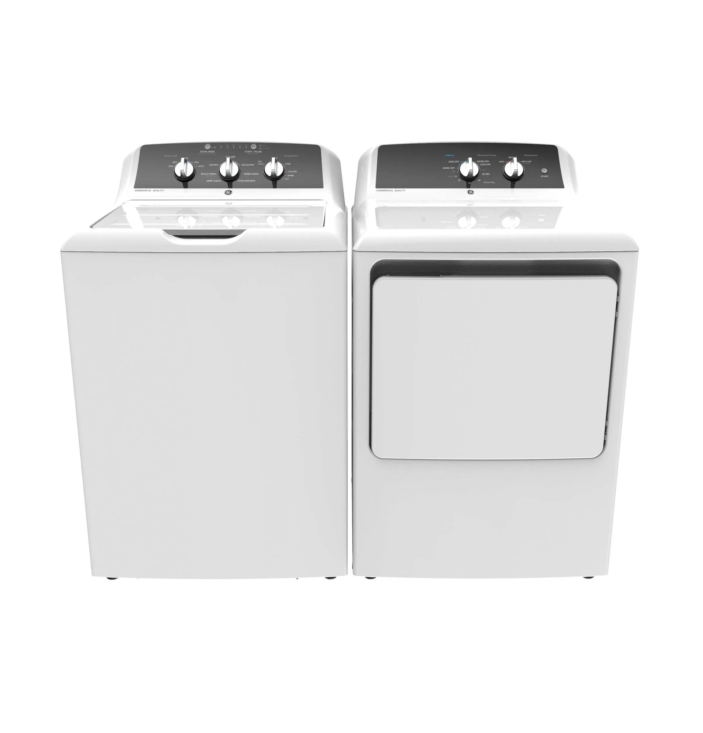 Ge Appliances GTX52GASPWB Ge 6.2 Cu. Ft. Capacity Aluminized Alloy Drum Gas Dryer