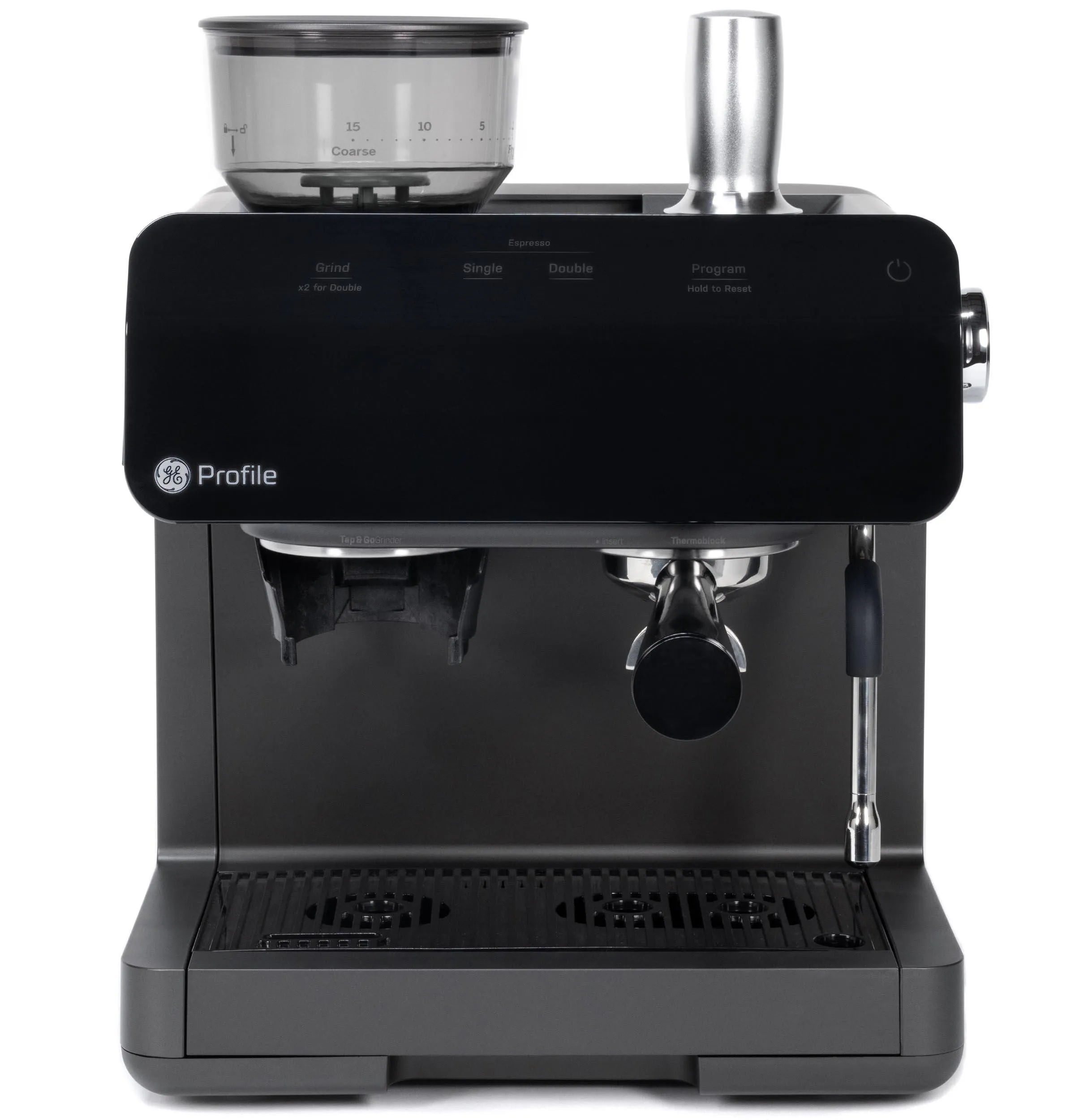 Ge Appliances P7CESAS6RBB Ge Profile&#8482; Semi Automatic Espresso Machine   Frother