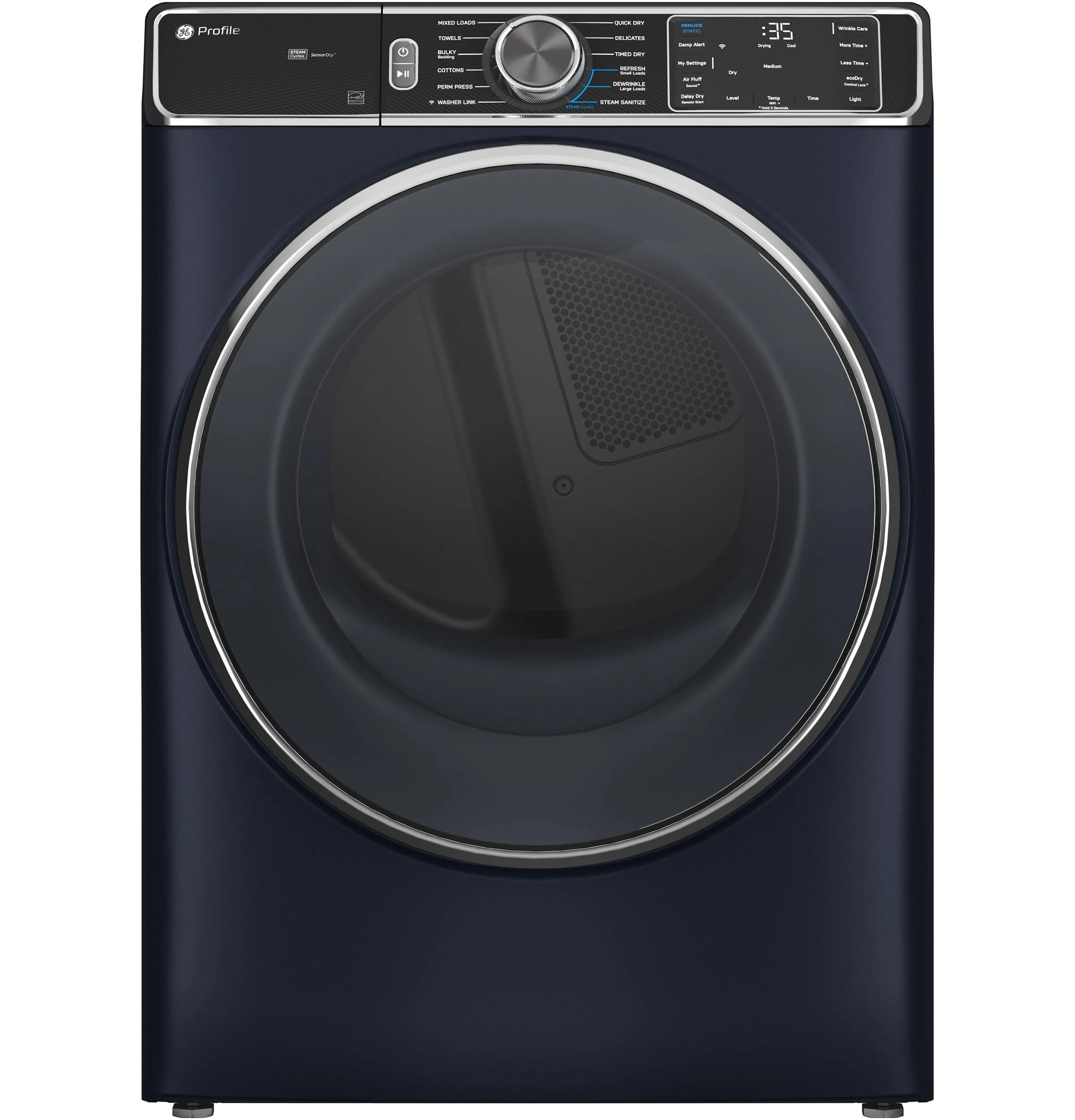Ge Appliances PFD87GSPVRS Ge Profile&#8482; 7.8 Cu. Ft. Capacity Smart Front Load Gas Dryer With Steam And Sanitize Cycle