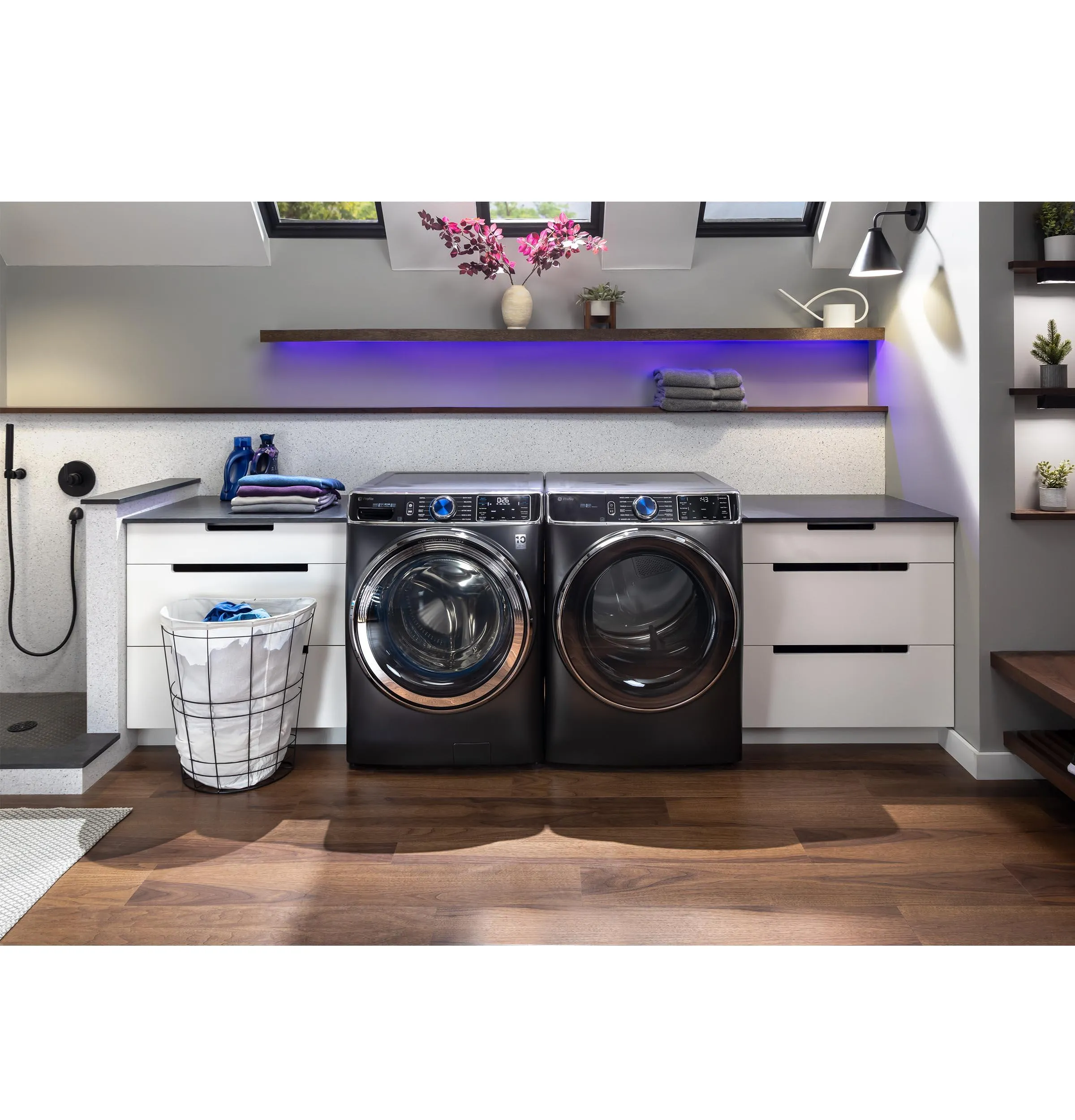 Ge Appliances PFD95GSPTDS Ge Profile&#8482; 7.8 Cu. Ft. Capacity Smart Front Load Gas Dryer With Steam And Sanitize Cycle