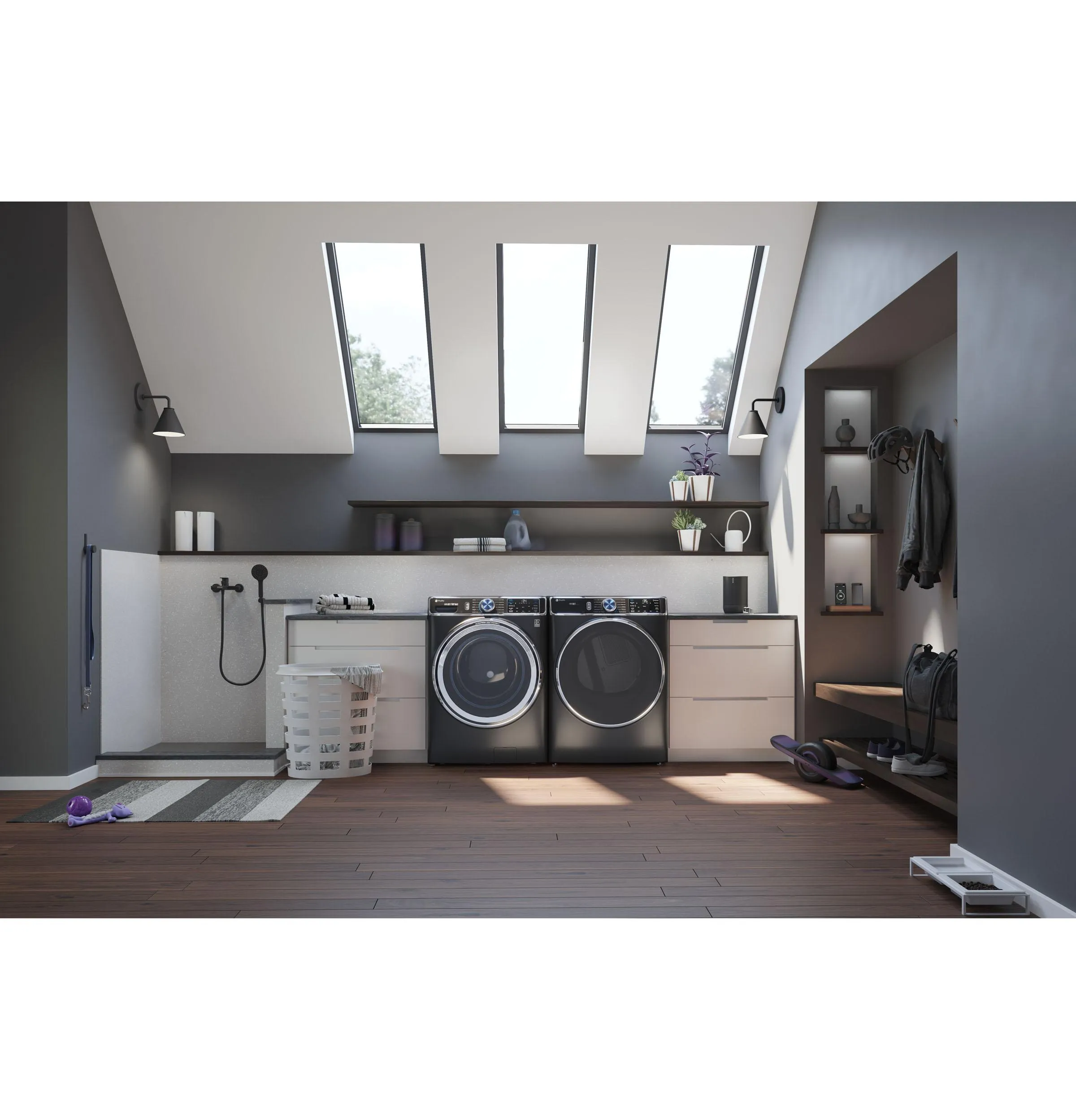 Ge Appliances PFD95GSPTDS Ge Profile&#8482; 7.8 Cu. Ft. Capacity Smart Front Load Gas Dryer With Steam And Sanitize Cycle