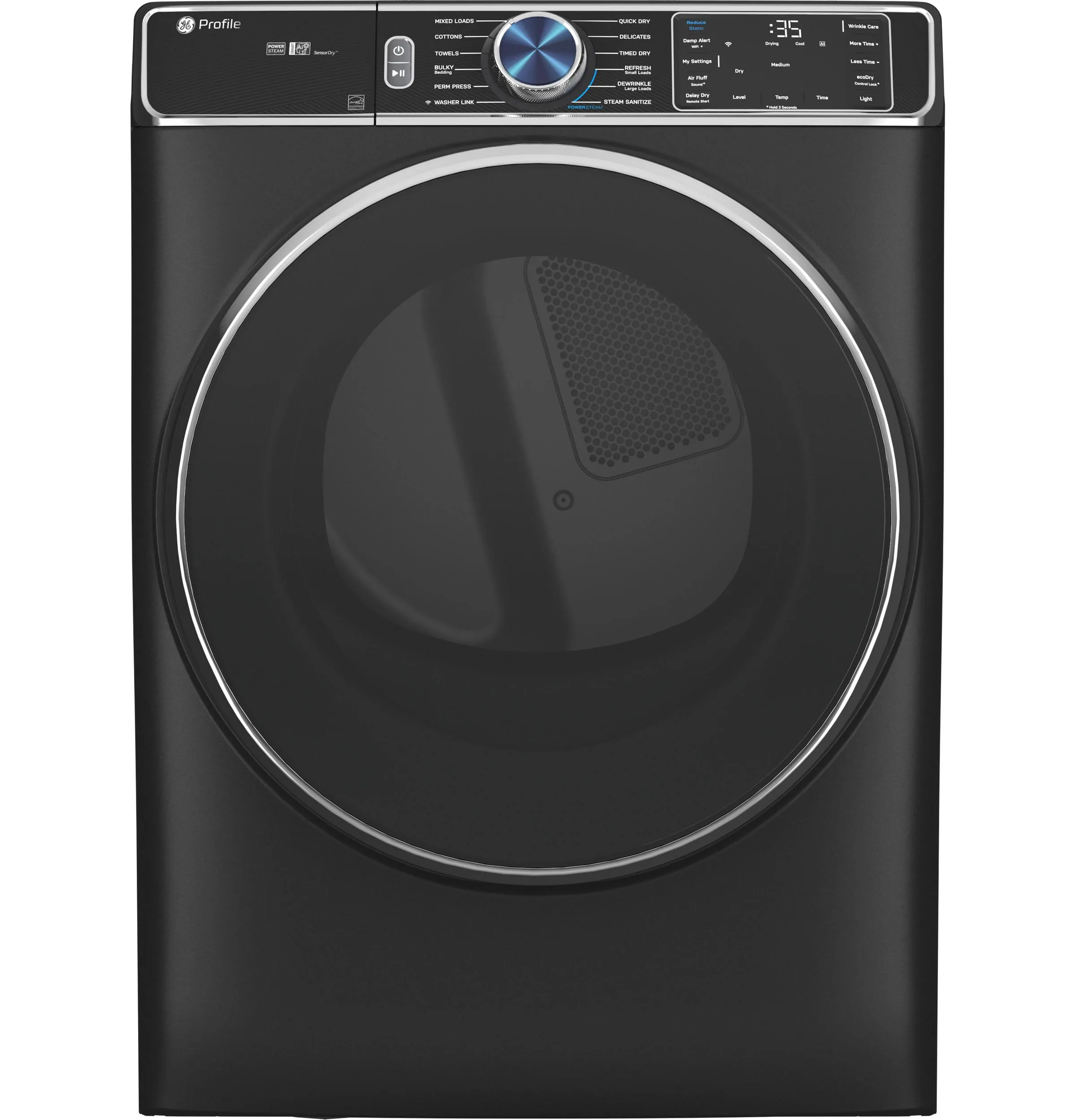 Ge Appliances PFD95GSPTDS Ge Profile&#8482; 7.8 Cu. Ft. Capacity Smart Front Load Gas Dryer With Steam And Sanitize Cycle