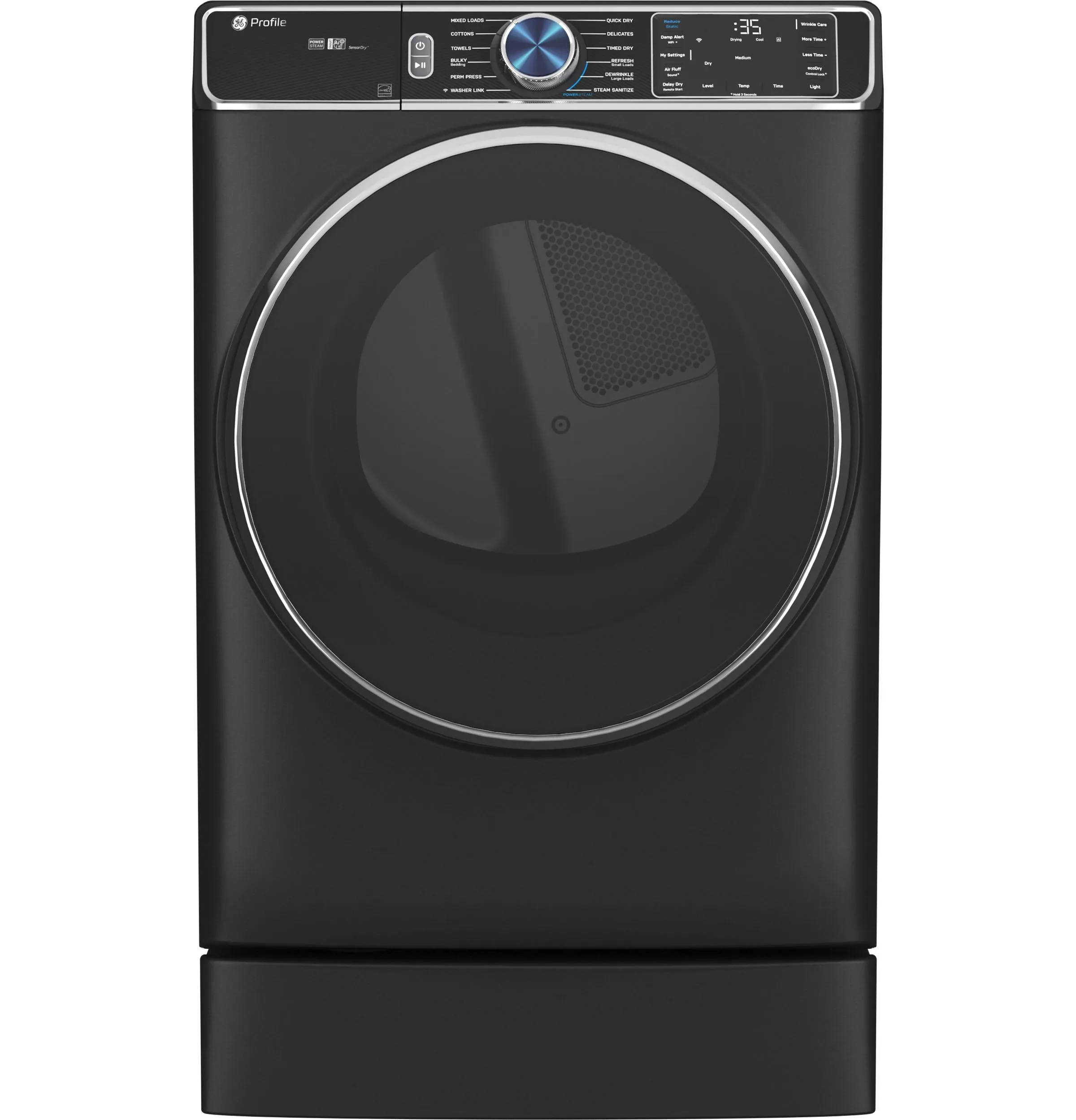 Ge Appliances PFD95GSPTDS Ge Profile&#8482; 7.8 Cu. Ft. Capacity Smart Front Load Gas Dryer With Steam And Sanitize Cycle