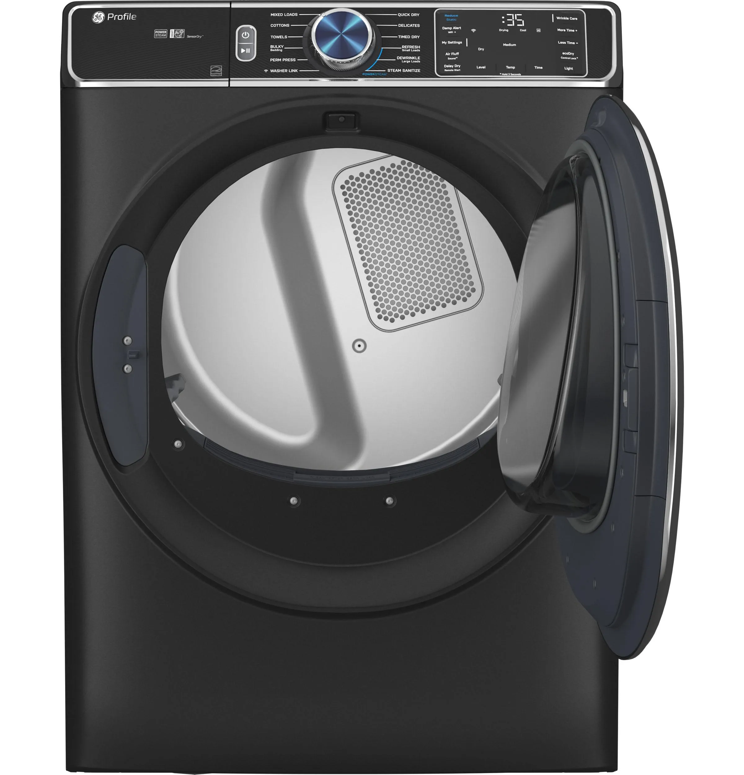 Ge Appliances PFD95GSPTDS Ge Profile&#8482; 7.8 Cu. Ft. Capacity Smart Front Load Gas Dryer With Steam And Sanitize Cycle
