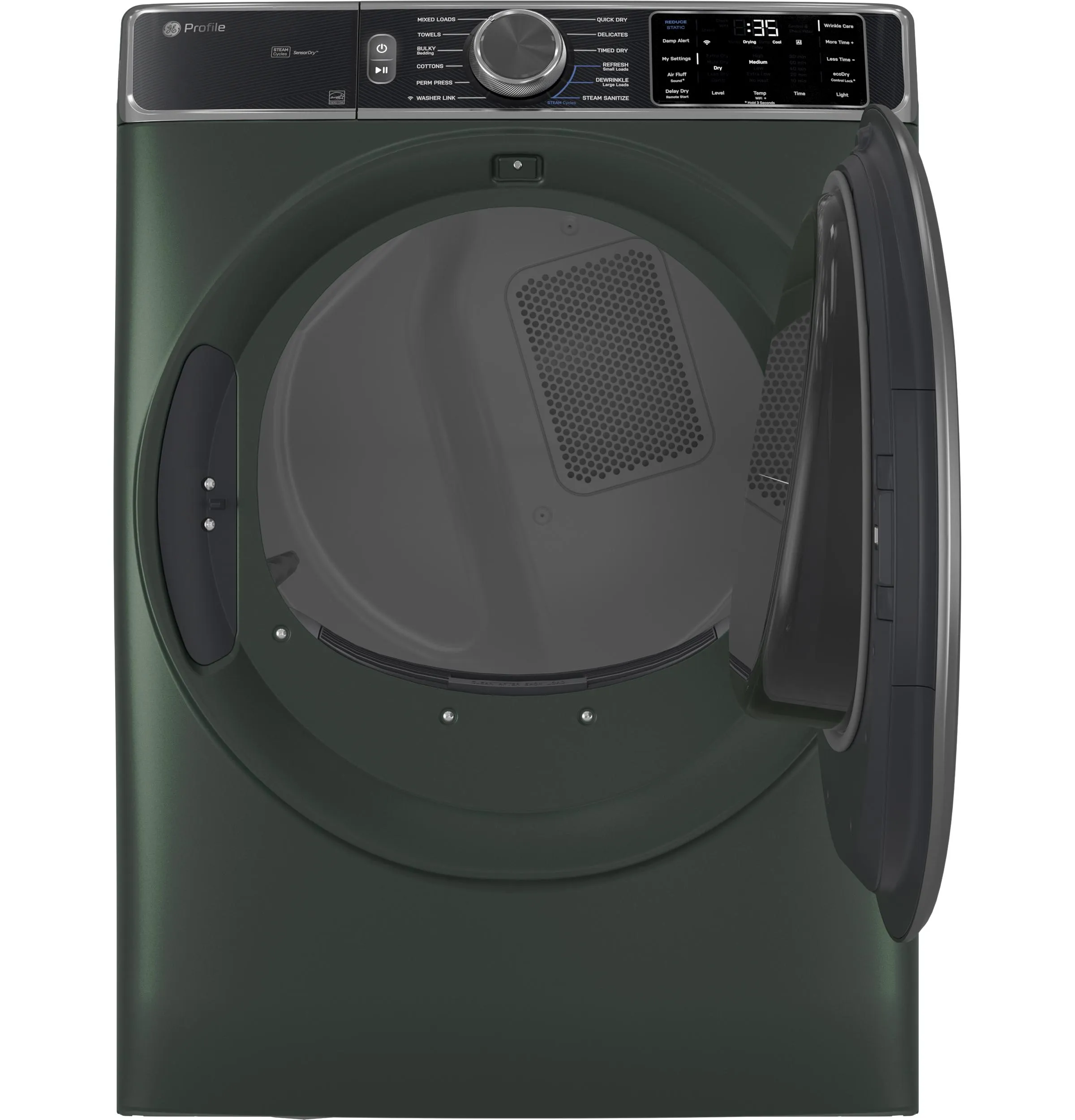 Ge Appliances PFD95GSPWGN Ge Profile&#8482; Energy Star 7.8 Cu. Ft. Capacity Smart Front Load Gas Dryer With Steam And Sanitize Cycle