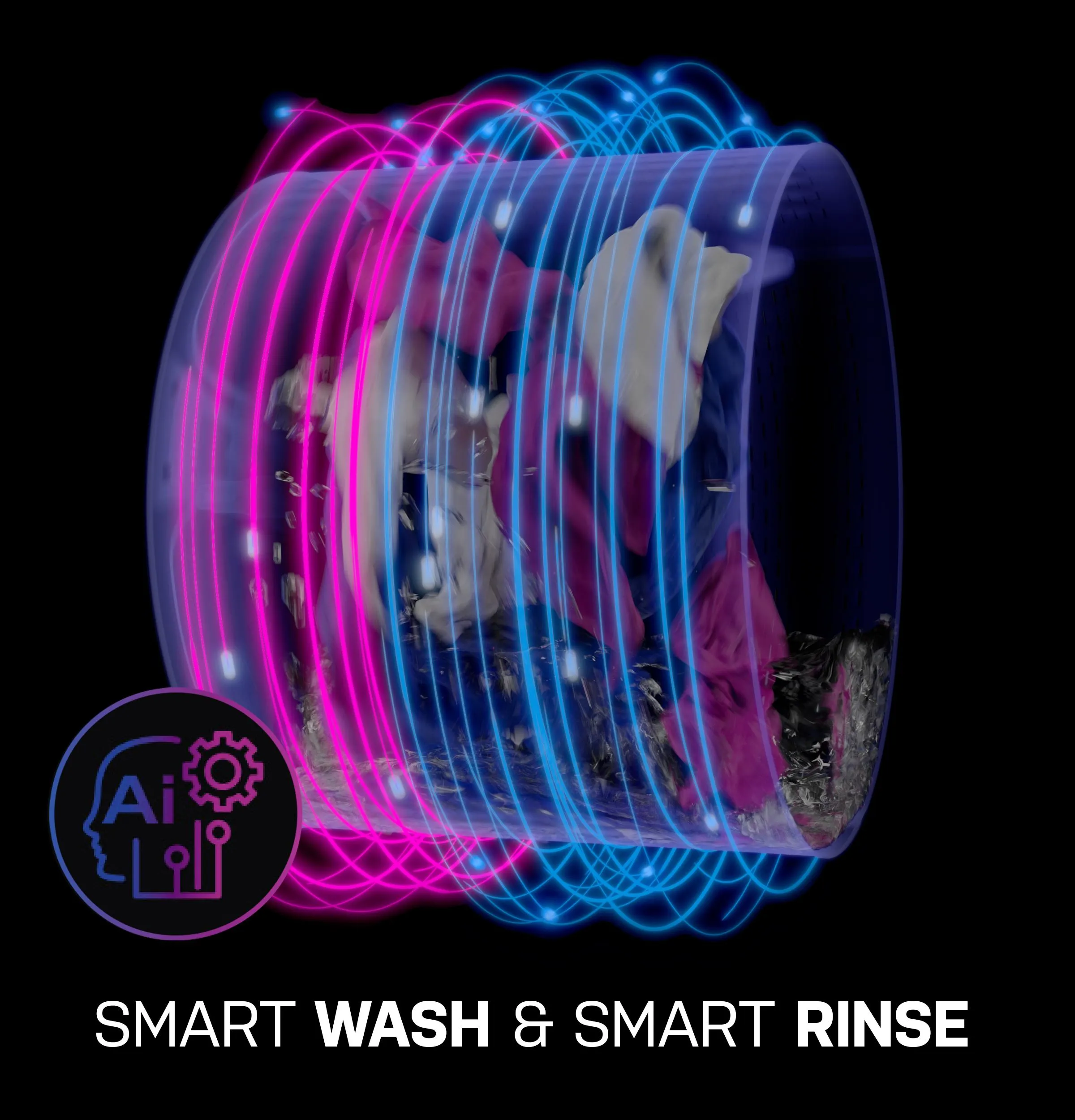 Ge Appliances PFW955SPWDS Ge Profile&#8482; 5.5 Cu. Ft. Capacity Smart Front Load Energy Star? Steam Washer With Ultrafresh Vent System  And Smart Wash & Smart Rinse