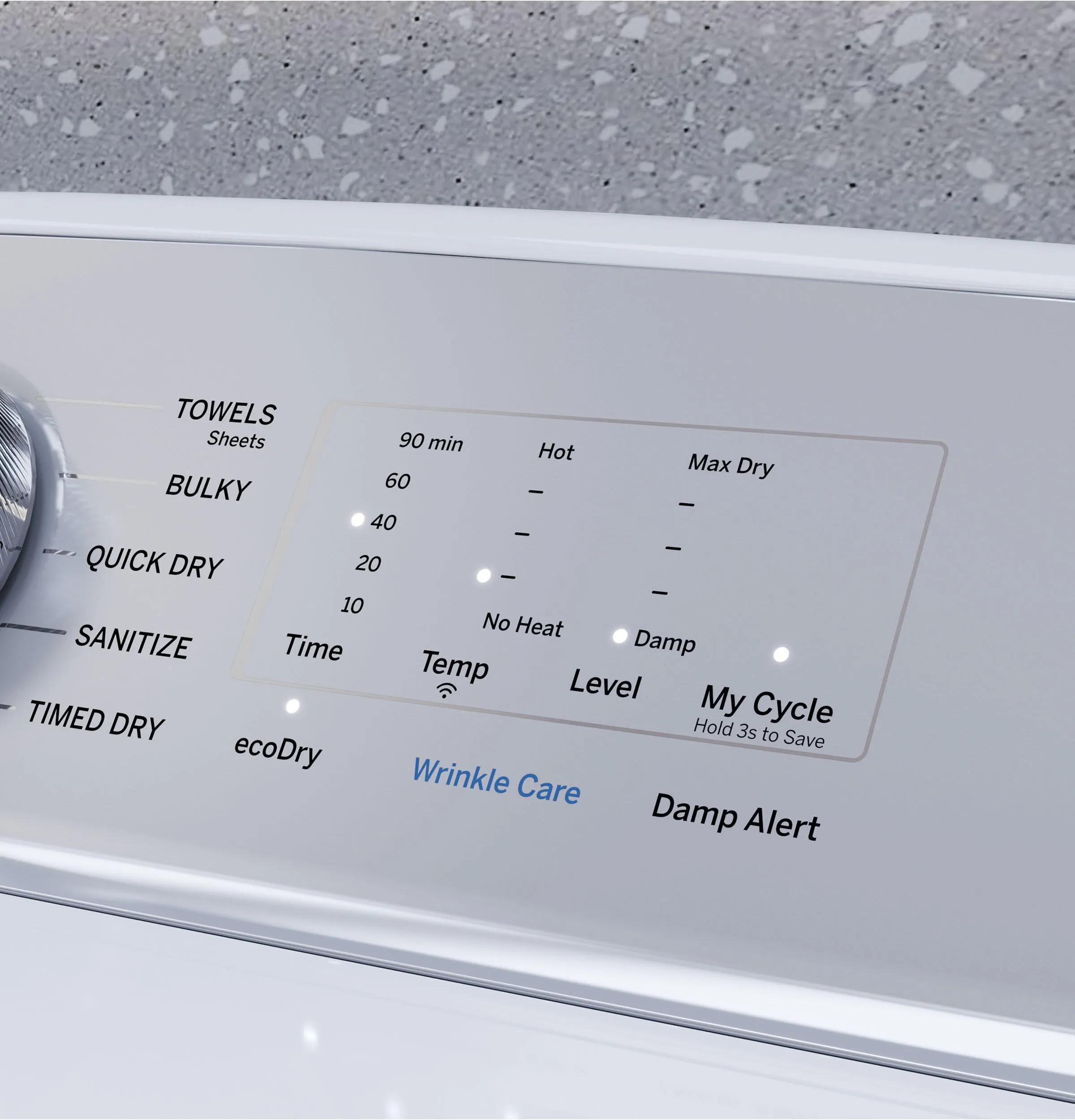 Ge Appliances PTD60GBPRDG Ge Profile&#8482; 7.4 Cu. Ft. Capacity Aluminized Alloy Drum Gas Dryer With Sanitize Cycle And Sensor Dry
