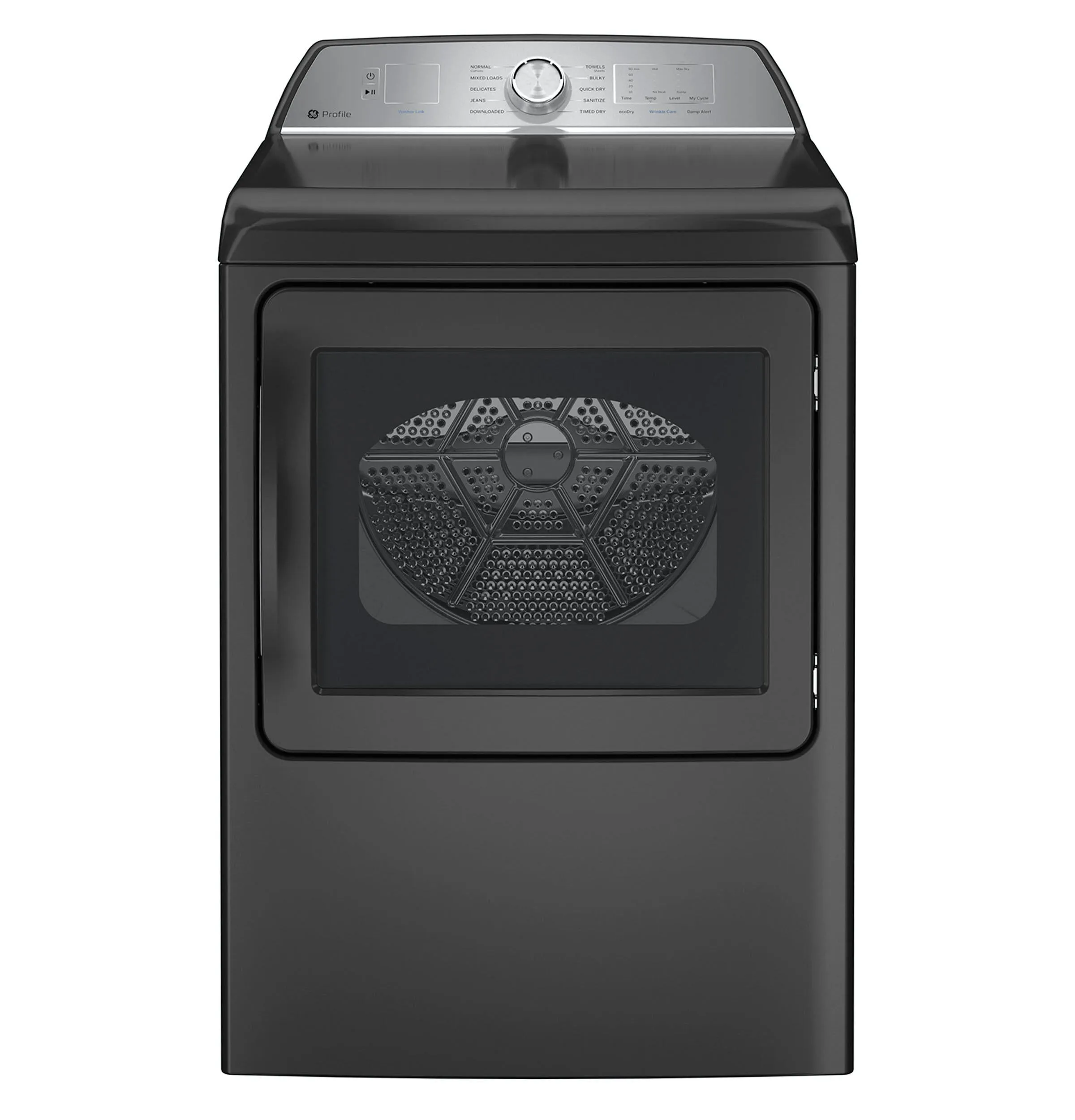Ge Appliances PTD60GBPRDG Ge Profile&#8482; 7.4 Cu. Ft. Capacity Aluminized Alloy Drum Gas Dryer With Sanitize Cycle And Sensor Dry