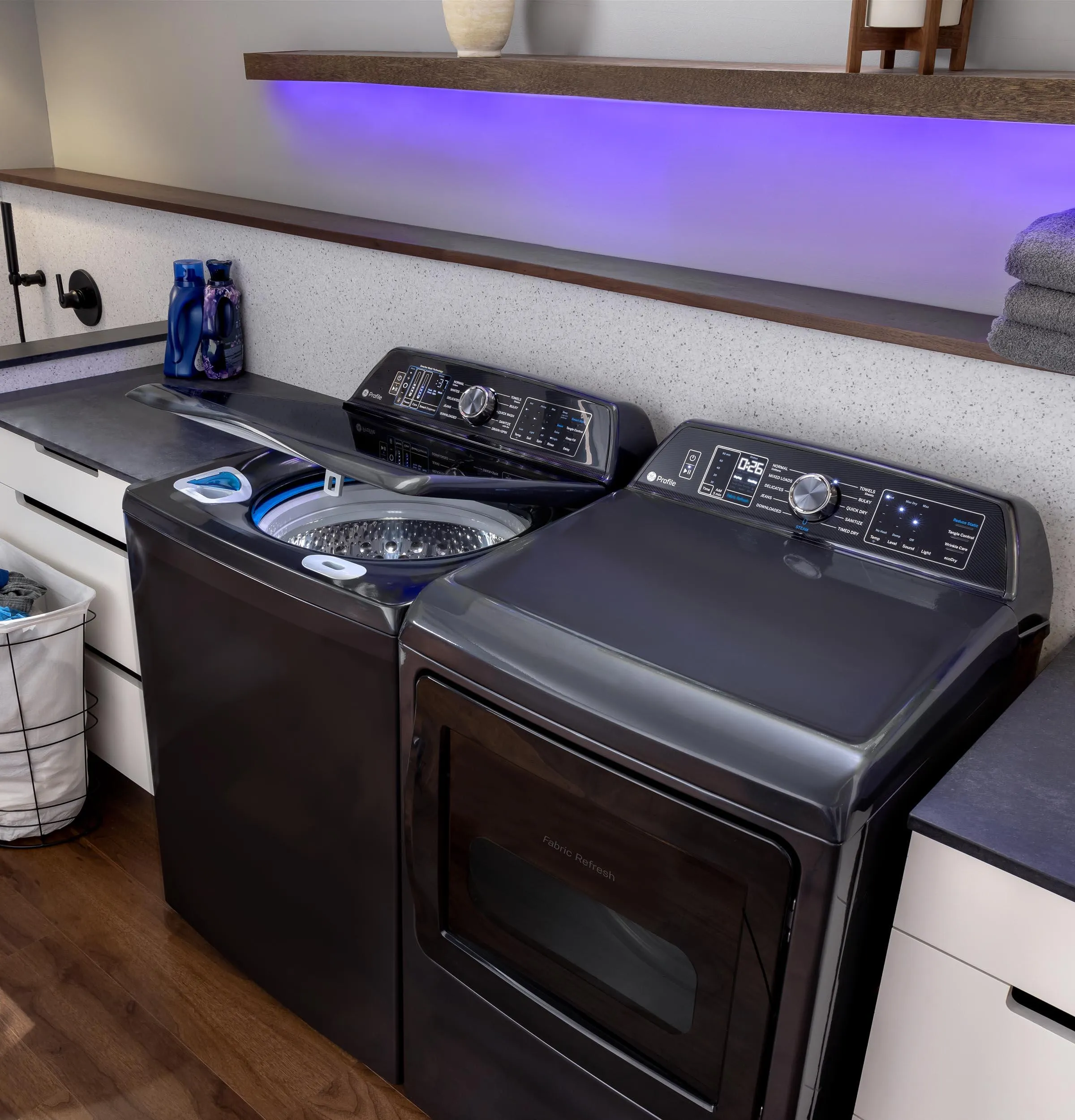 Ge Appliances PTD90GBPTDG Ge Profile&#8482; 7.3 Cu. Ft. Capacity Smart Gas Dryer With Fabric Refresh
