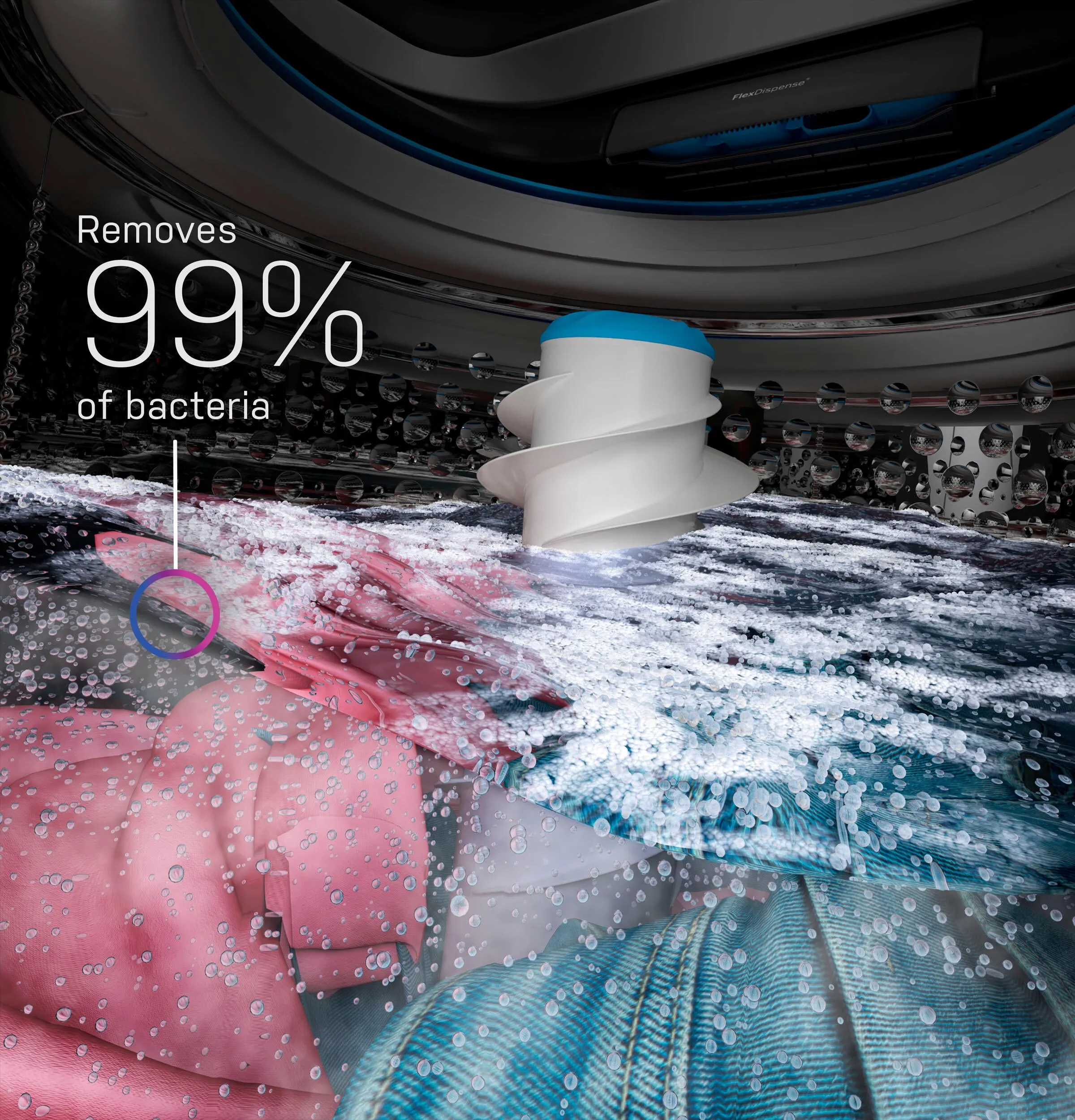 Ge Appliances PTW600BPRDG Ge Profile&#8482; 5.0 Cu. Ft. Capacity Washer With Smarter Wash Technology And Flexdispense&#8482;